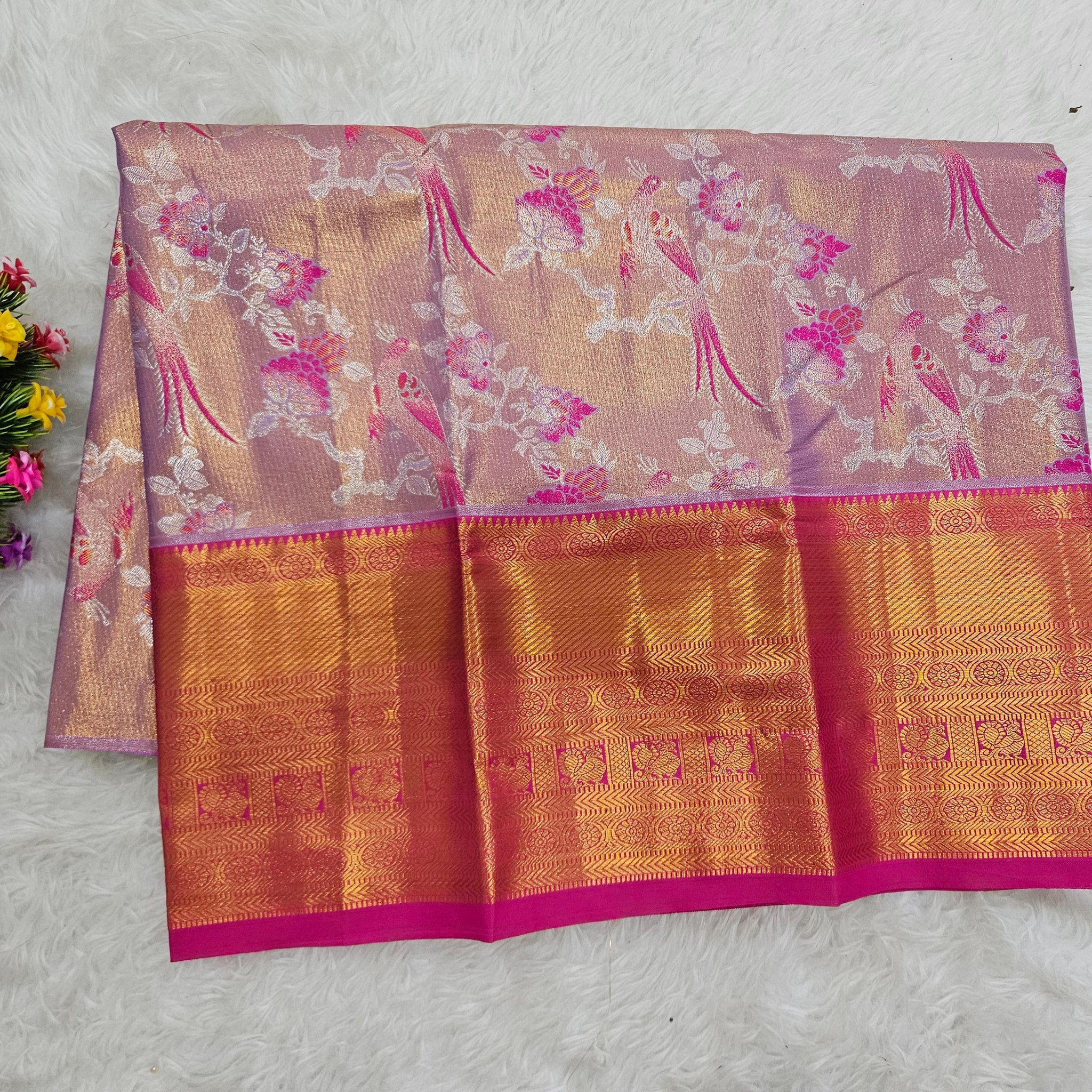 (2–5  Year) Lehenga – Unstitched (Blouse + Material)