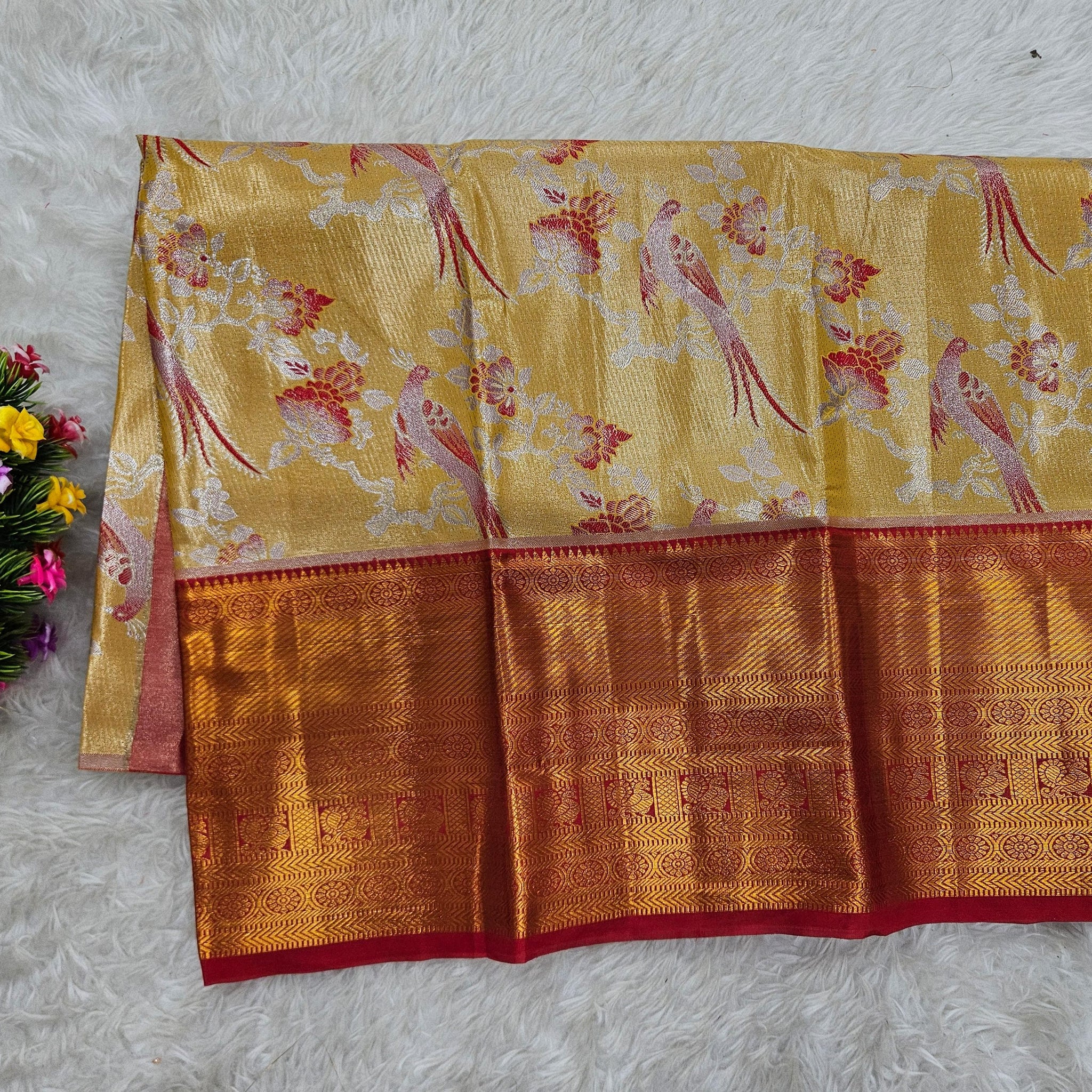 (2–5  Year) Lehenga – Unstitched (Blouse + Material)