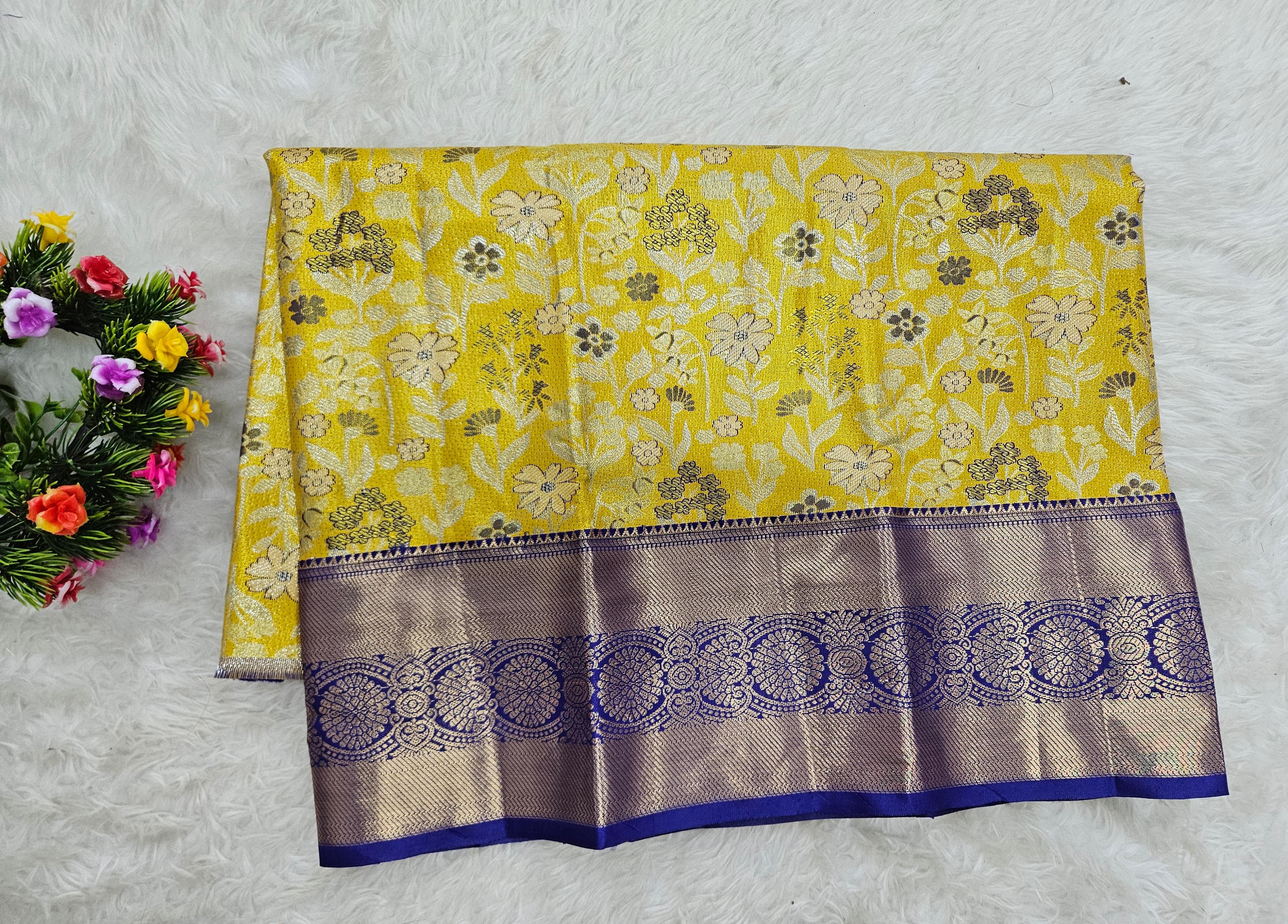 (2–5  Year) Lehenga – Unstitched (Blouse + Material)