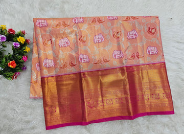 (2–5  Year) Lehenga – Unstitched (Blouse + Material)