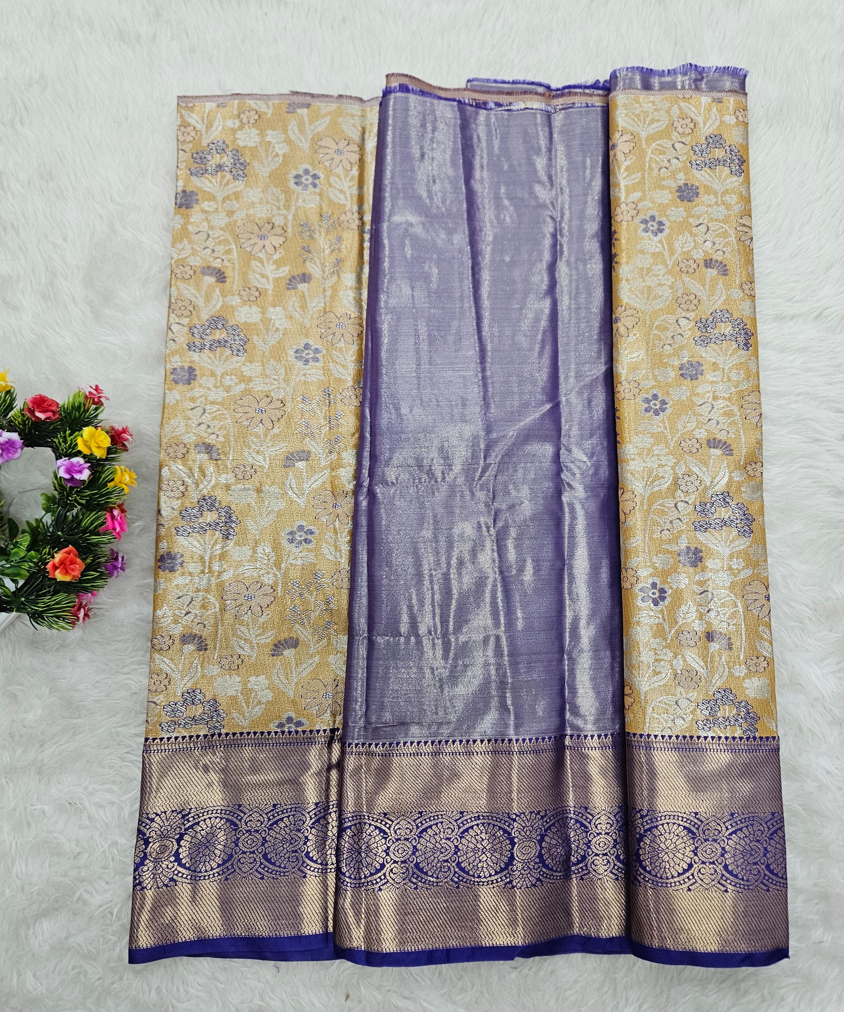 (2–5  Year) Lehenga – Unstitched (Blouse + Material)