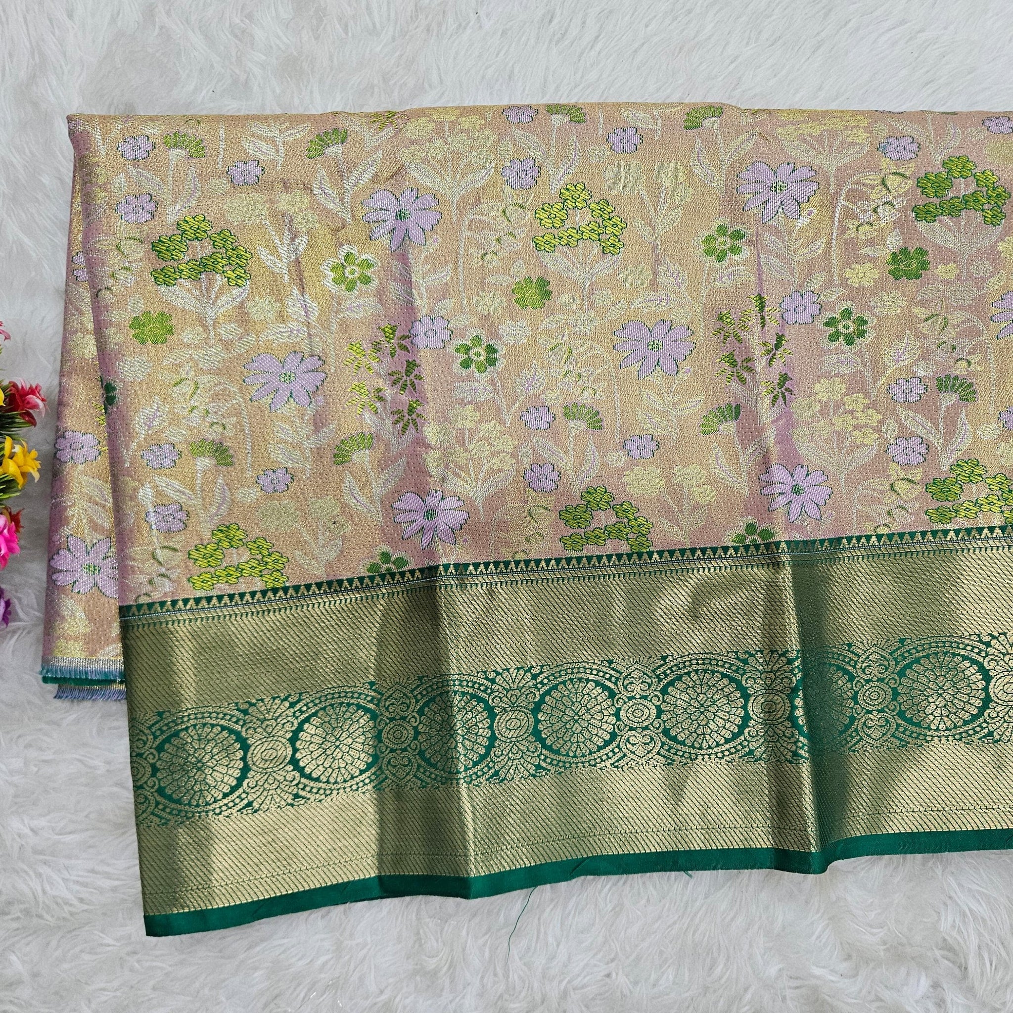 (2–5  Year) Lehenga – Unstitched (Blouse + Material)