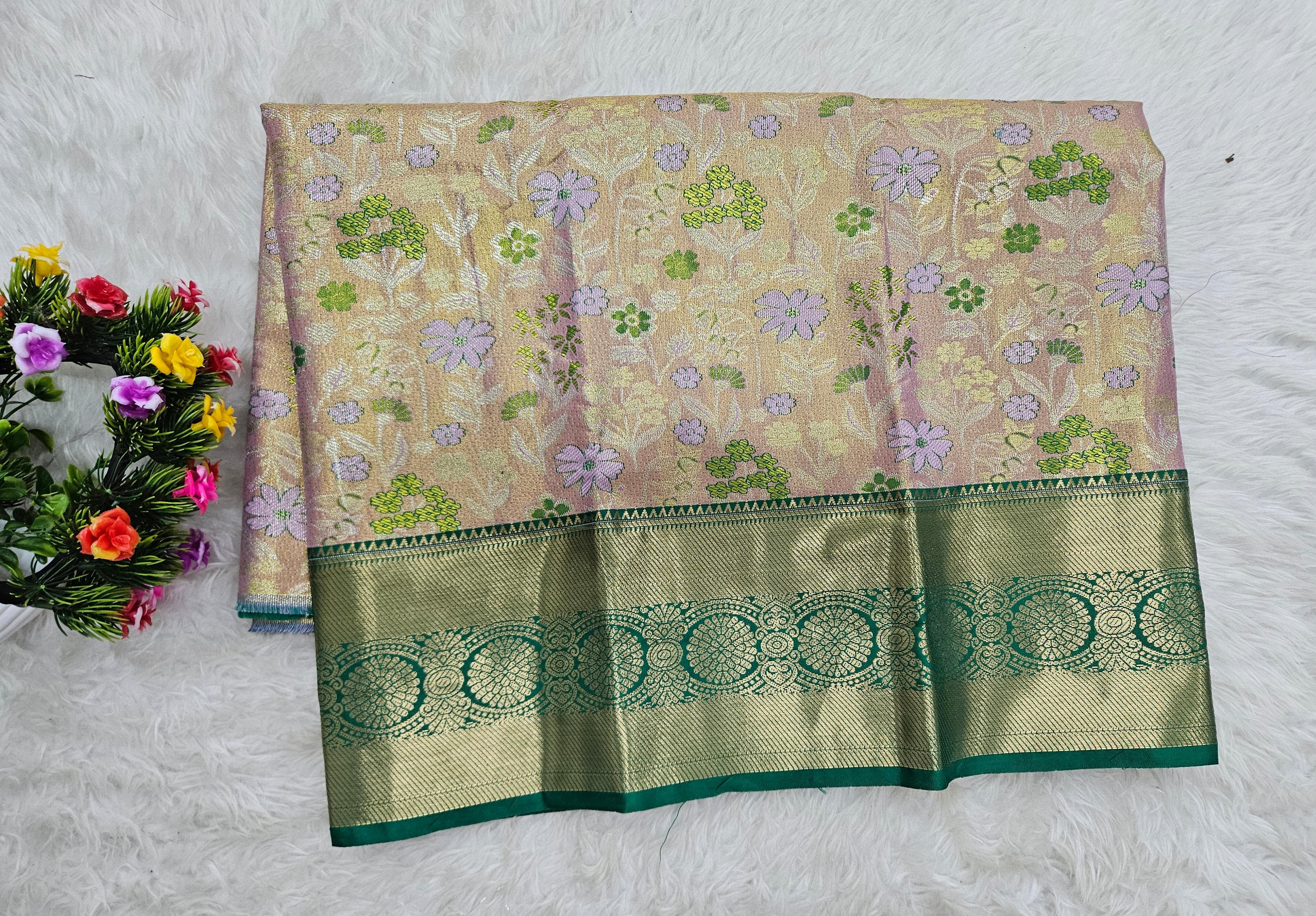 (2–5  Year) Lehenga – Unstitched (Blouse + Material)