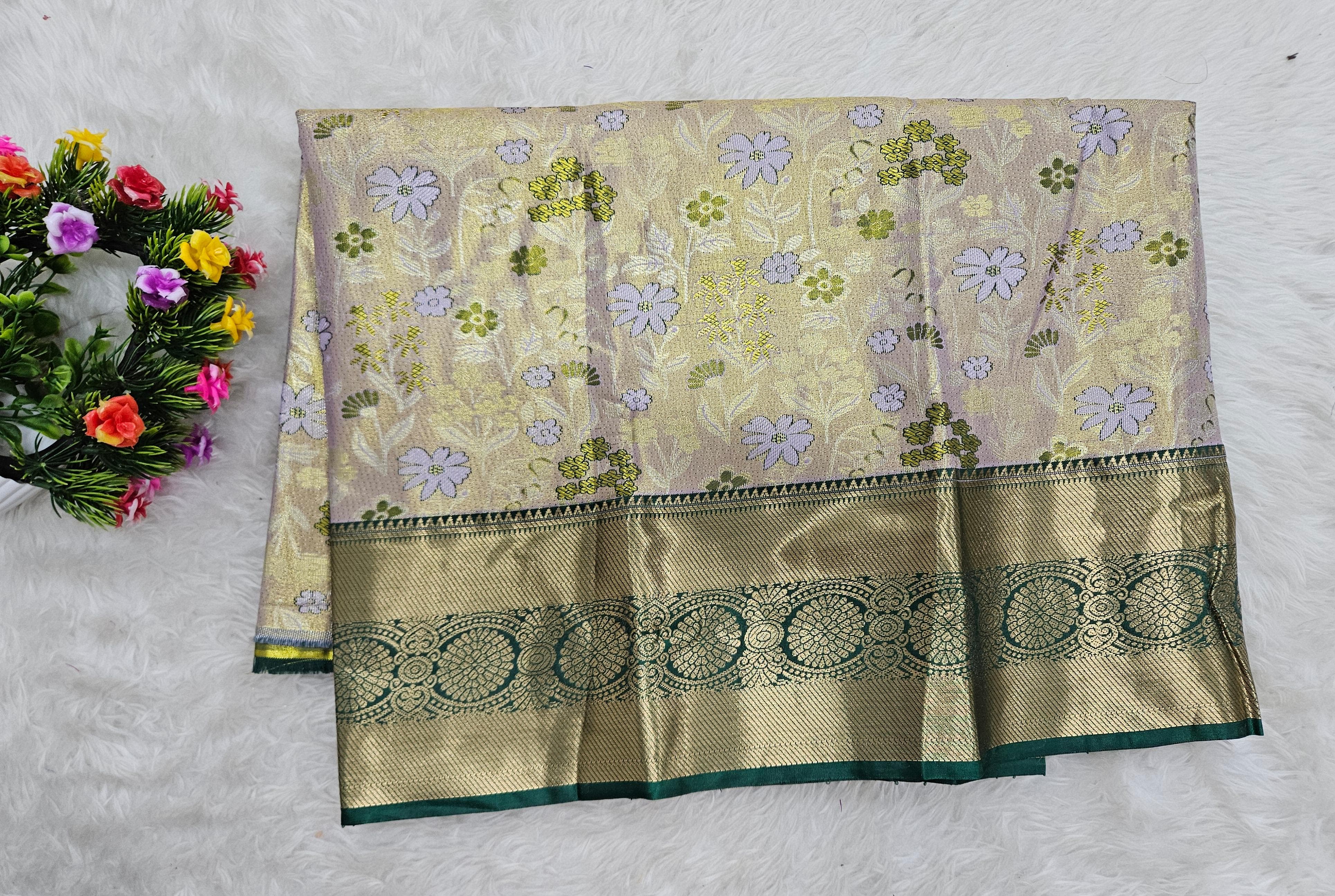 (2–5  Year) Lehenga – Unstitched (Blouse + Material)