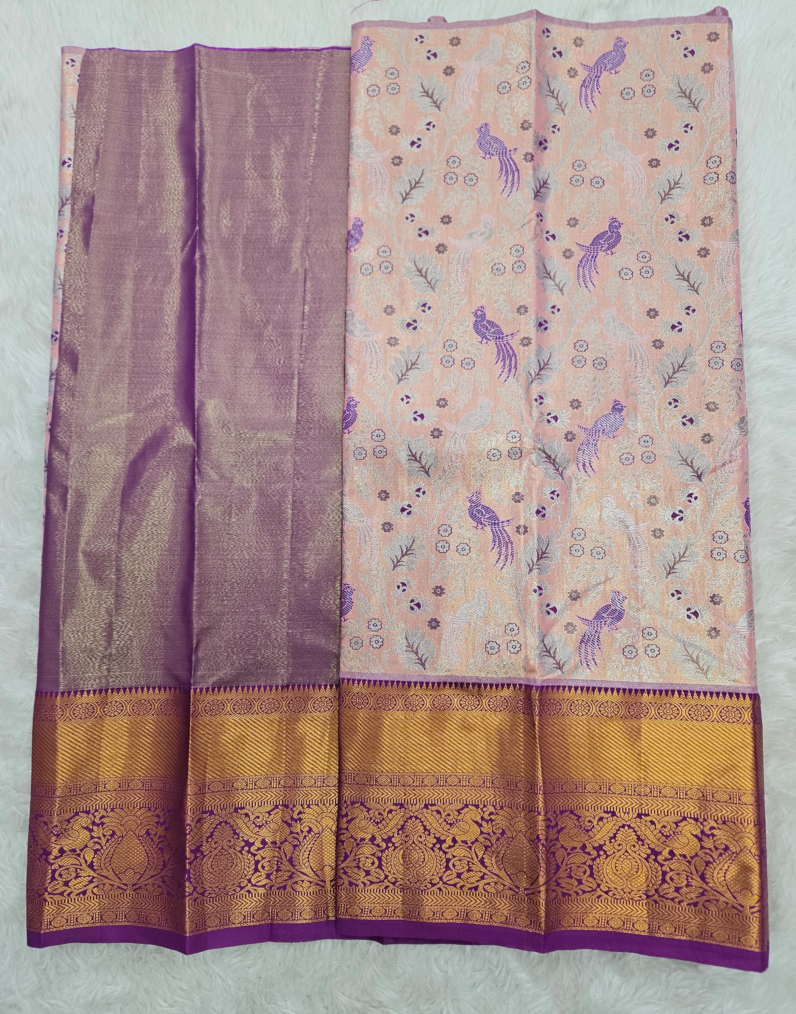 (2–5  Year) Lehenga – Unstitched (Blouse + Material)