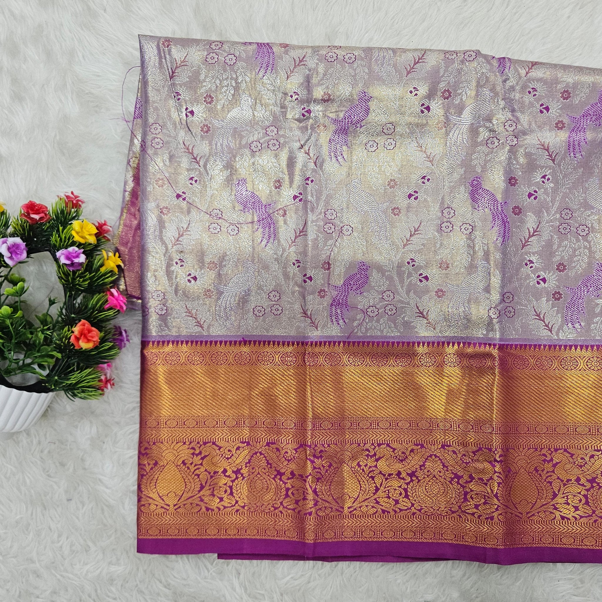 (2–5  Year) Lehenga – Unstitched (Blouse + Material)