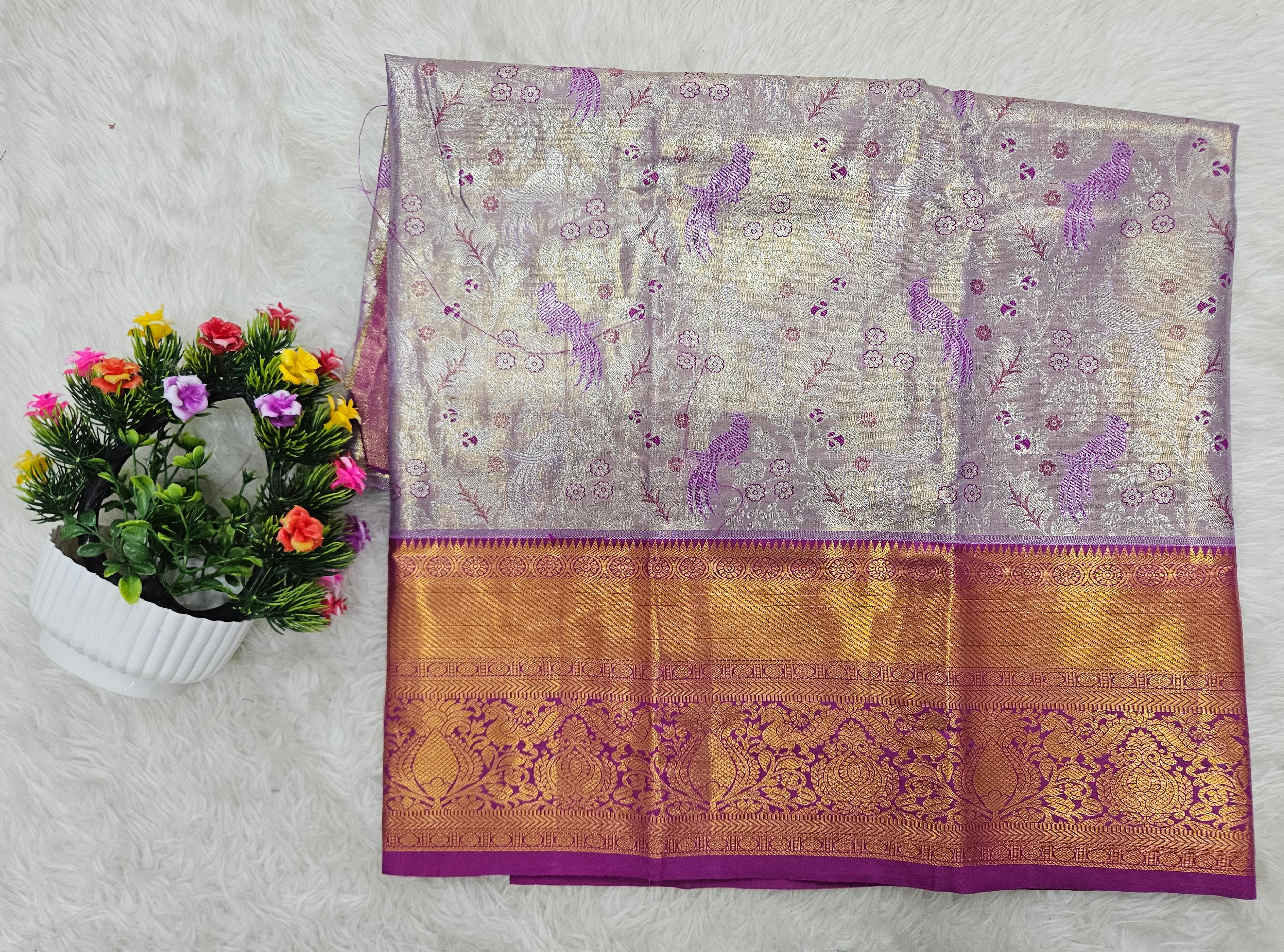 (2–5  Year) Lehenga – Unstitched (Blouse + Material)