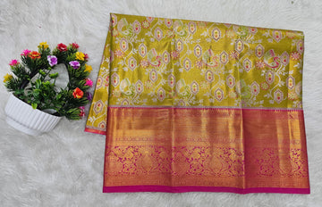 (2–5  Year) Lehenga – Unstitched (Blouse + Material)