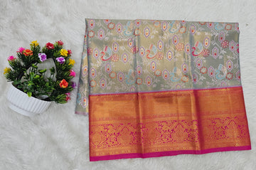 (2–5  Year) Lehenga – Unstitched (Blouse + Material)