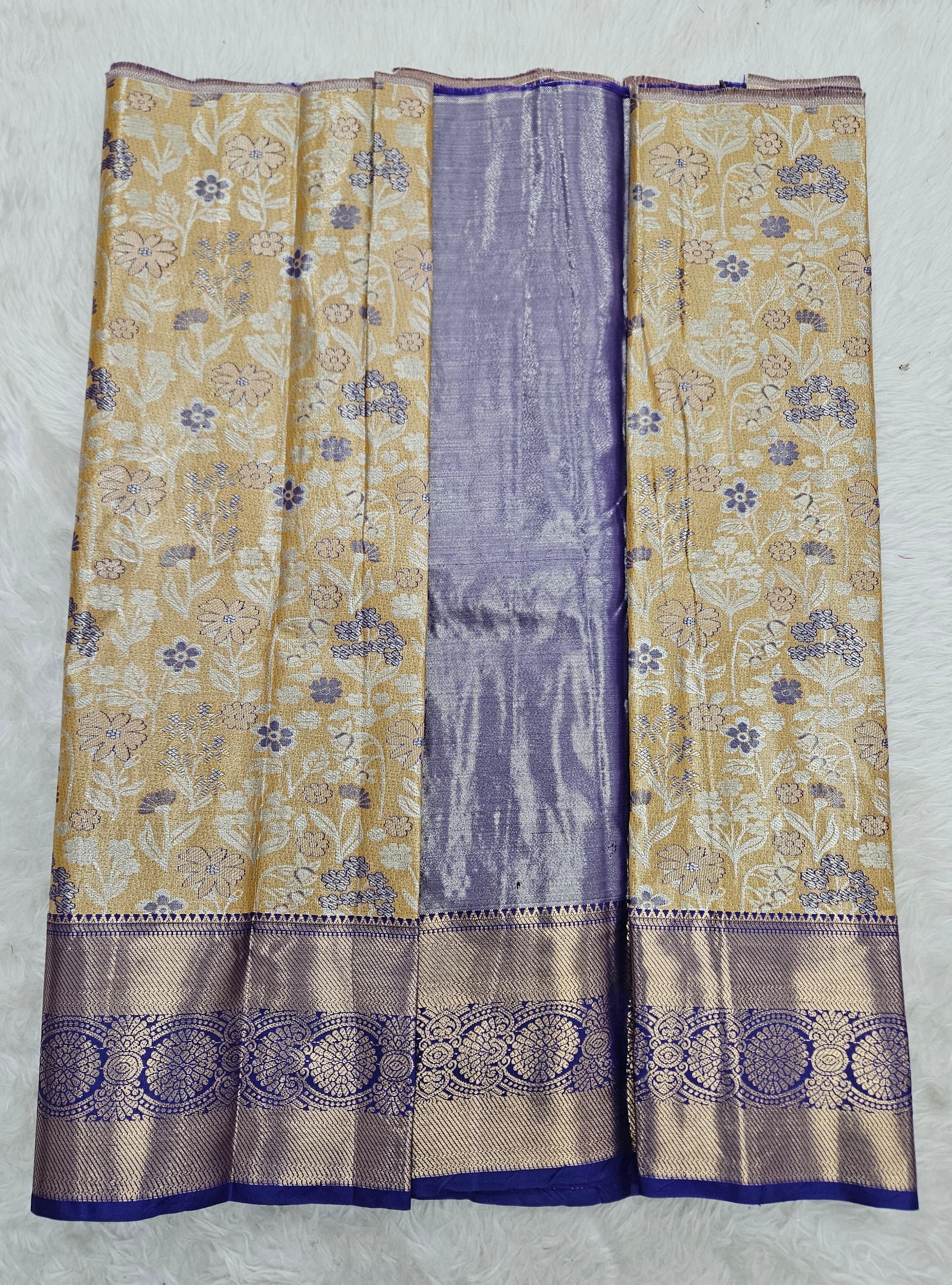 (2–5  Year) Lehenga – Unstitched (Blouse + Material)