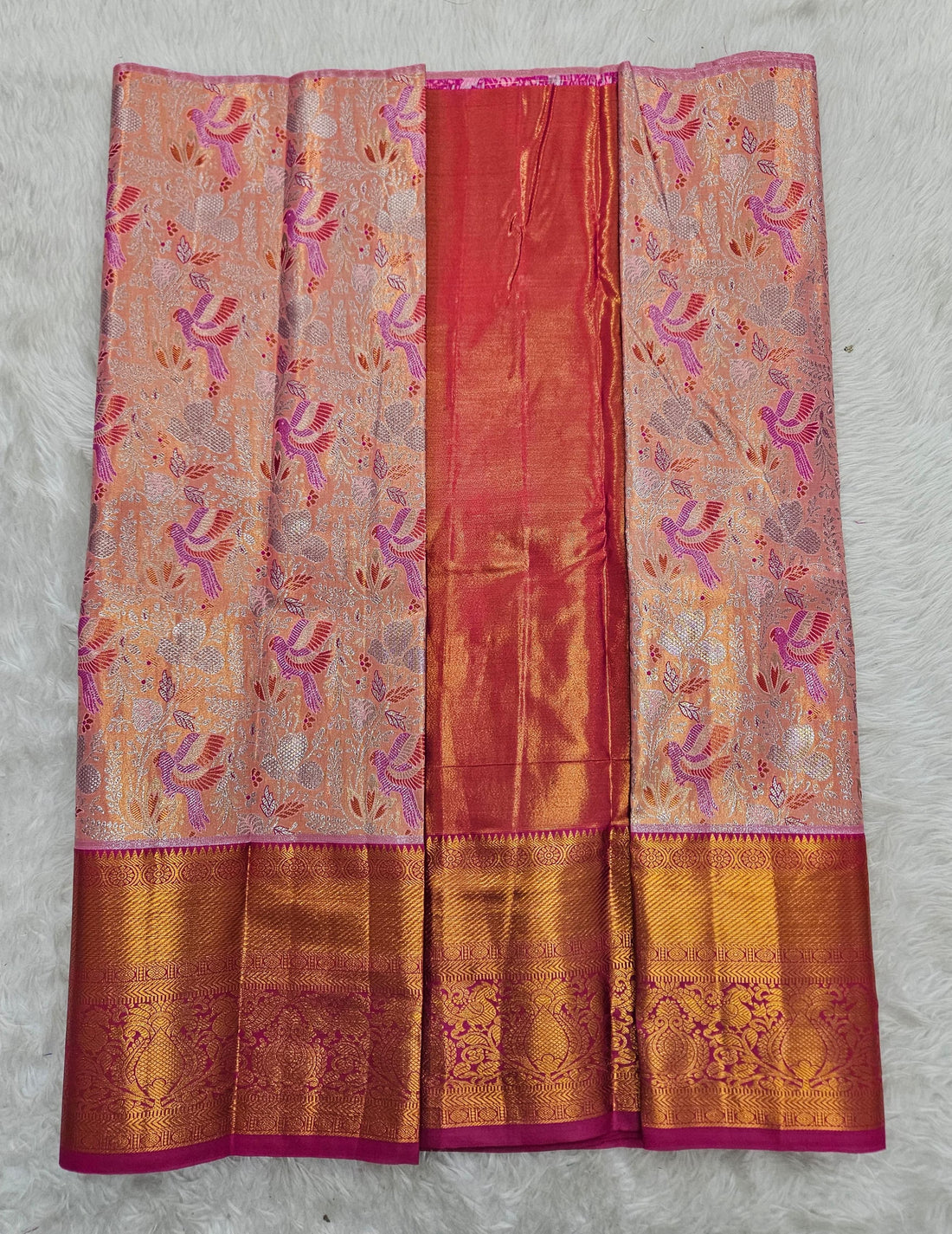 (2–5  Year) Lehenga – Unstitched (Blouse + Material)