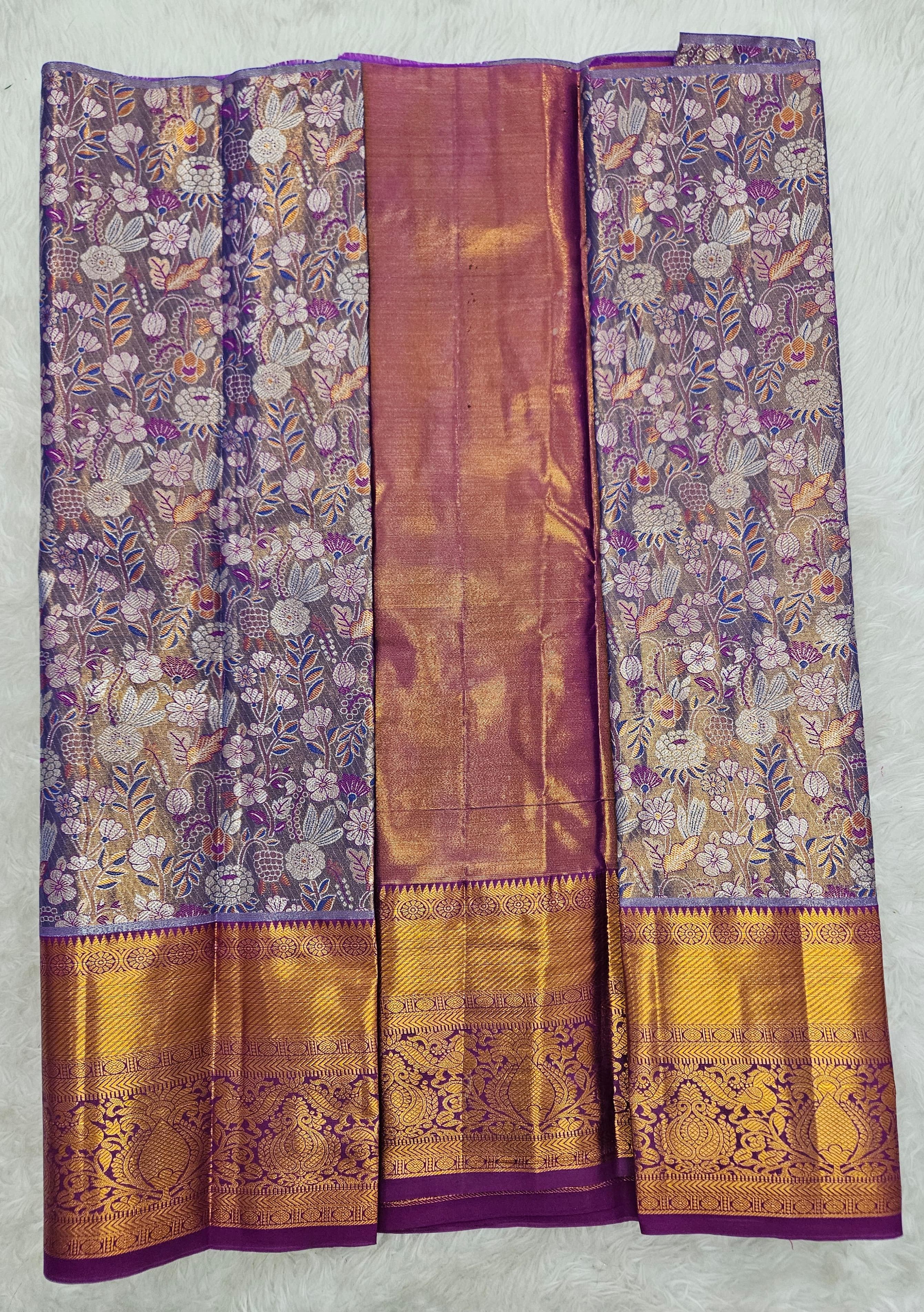 (2–5  Year) Lehenga – Unstitched (Blouse + Material)