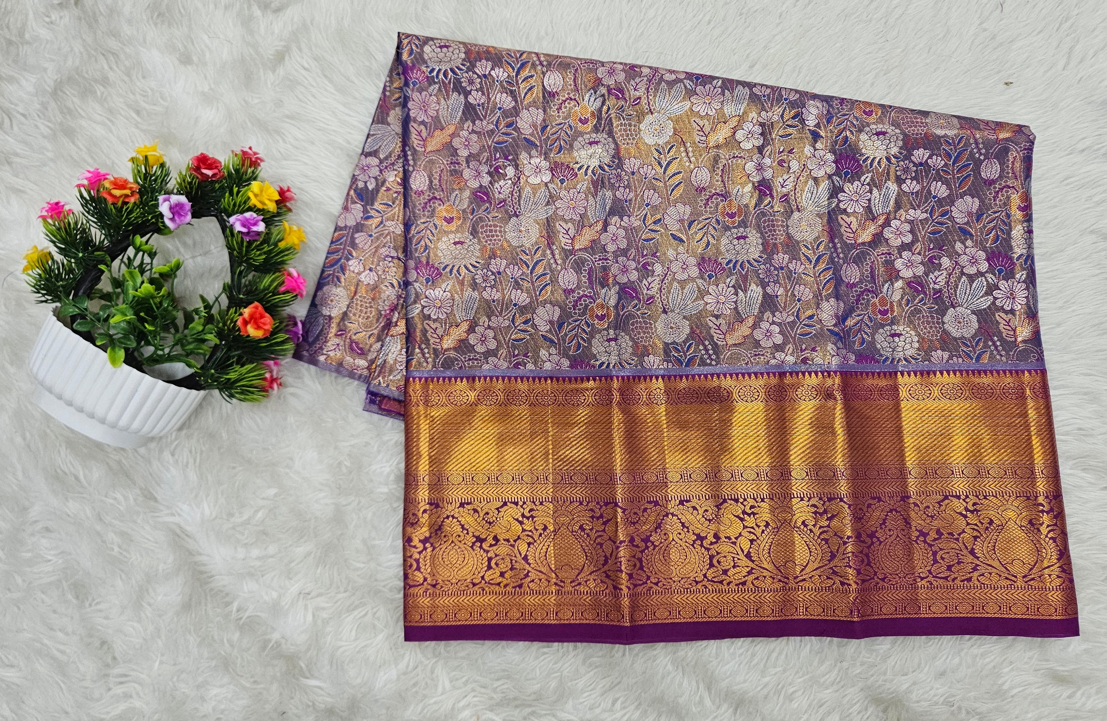 (2–5  Year) Lehenga – Unstitched (Blouse + Material)