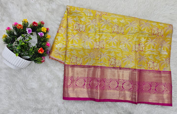 (2–5  Year) Lehenga – Unstitched (Blouse + Material)