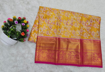 (2–5  Year) Lehenga – Unstitched (Blouse + Material)