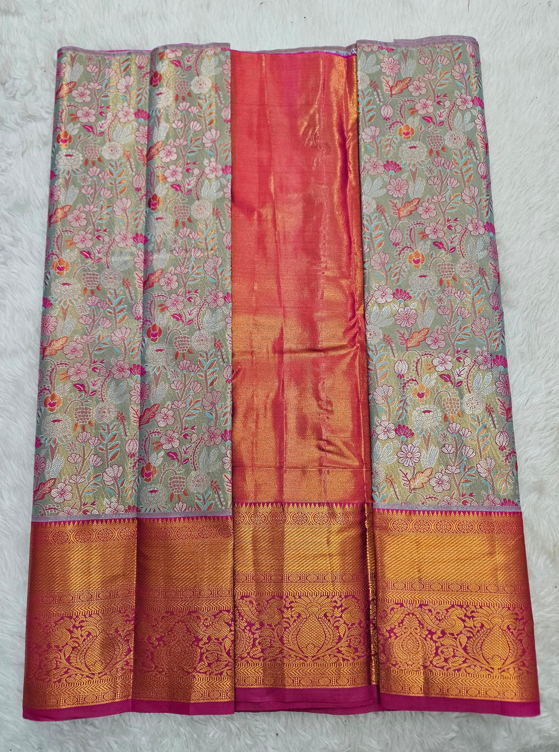 (2–5  Year) Lehenga – Unstitched (Blouse + Material)