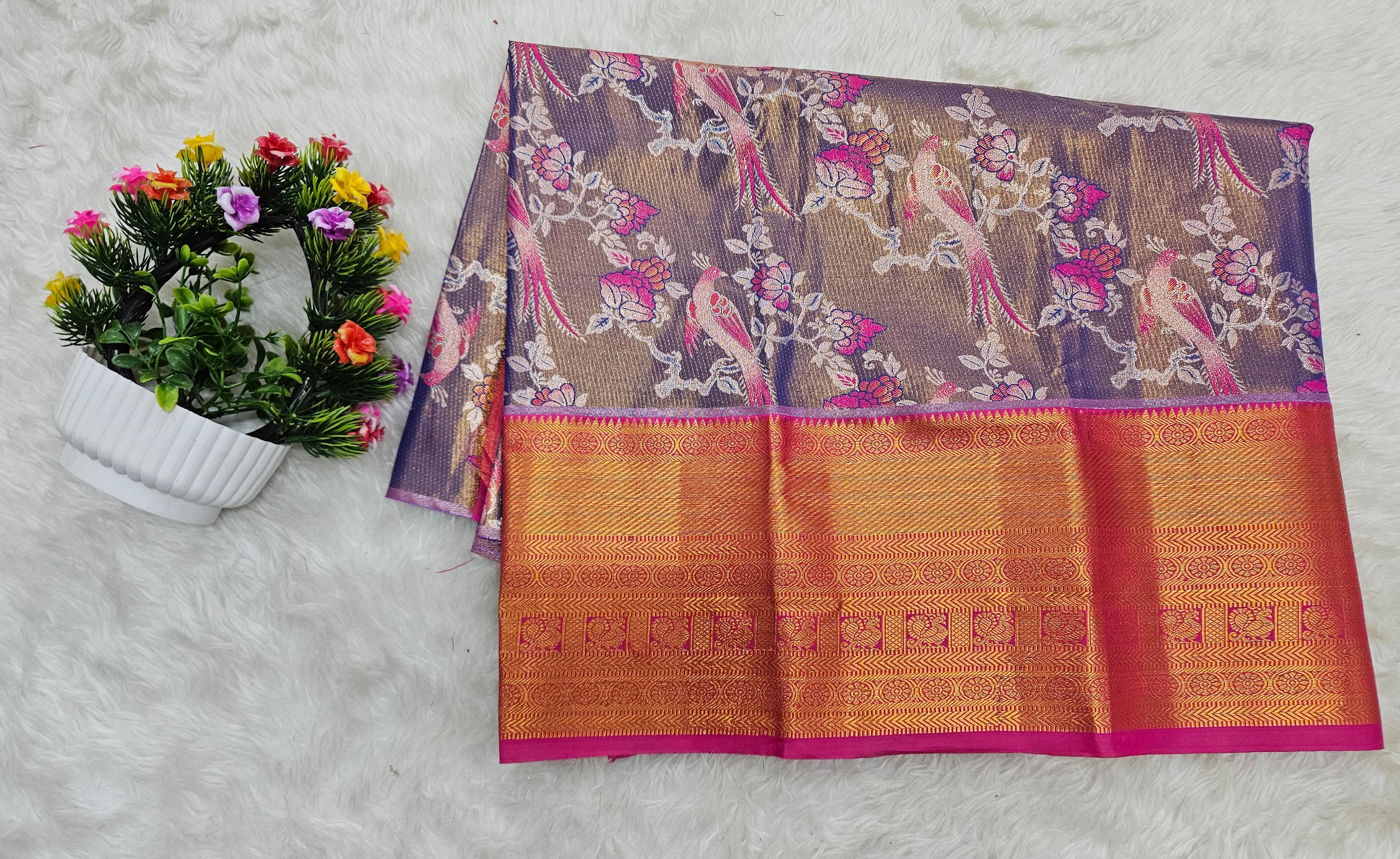 (2–5  Year) Lehenga – Unstitched (Blouse + Material)