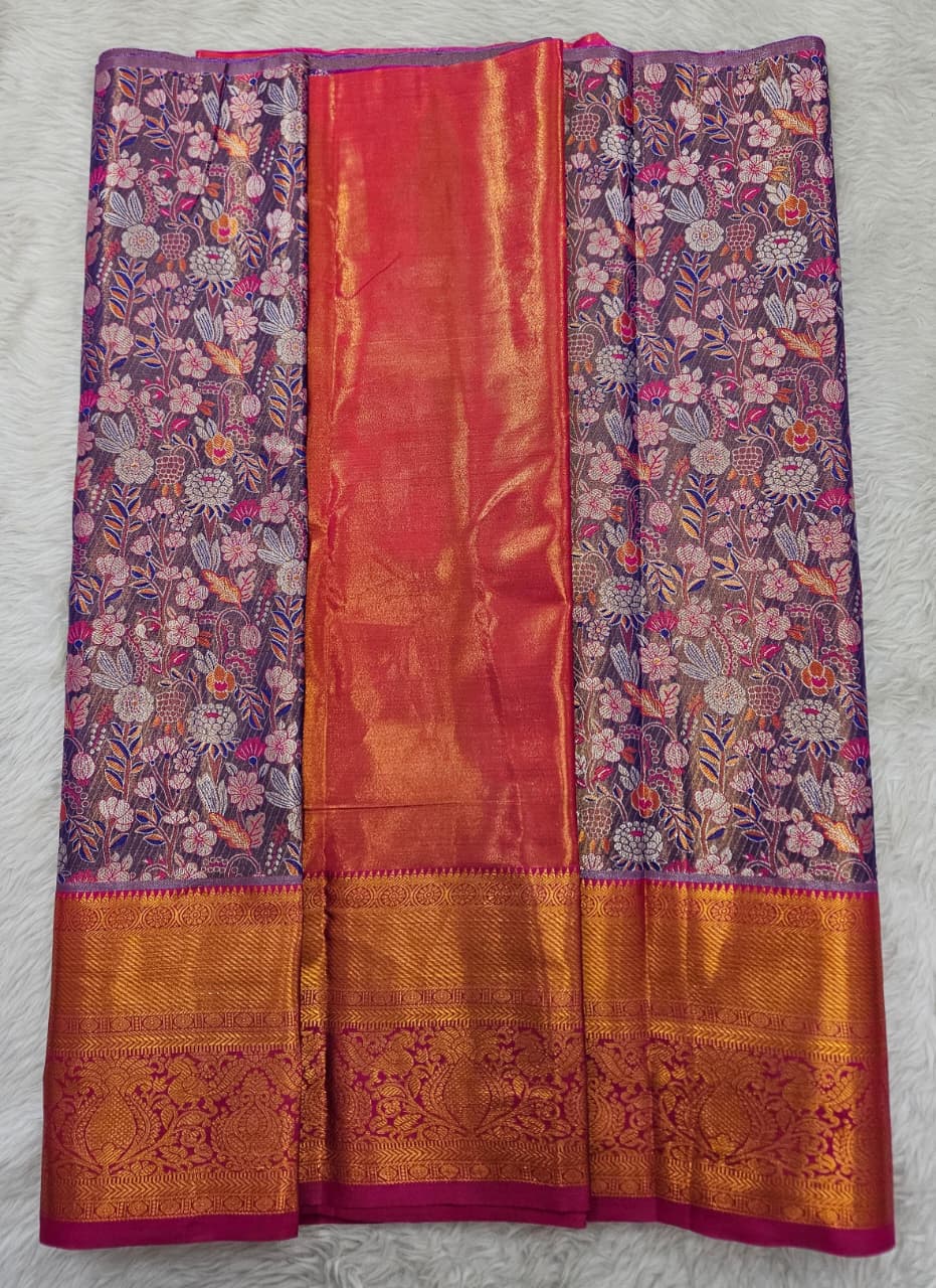 (2–5  Year) Lehenga – Unstitched (Blouse + Material)