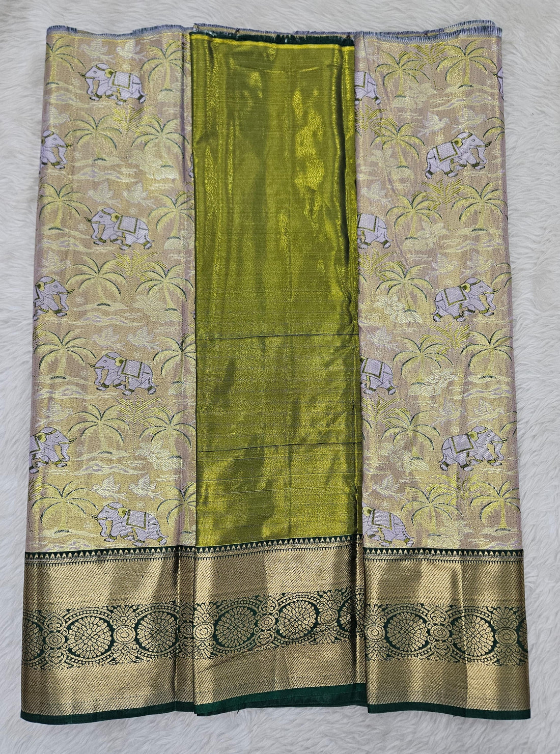 (2–5  Year) Lehenga – Unstitched (Blouse + Material)