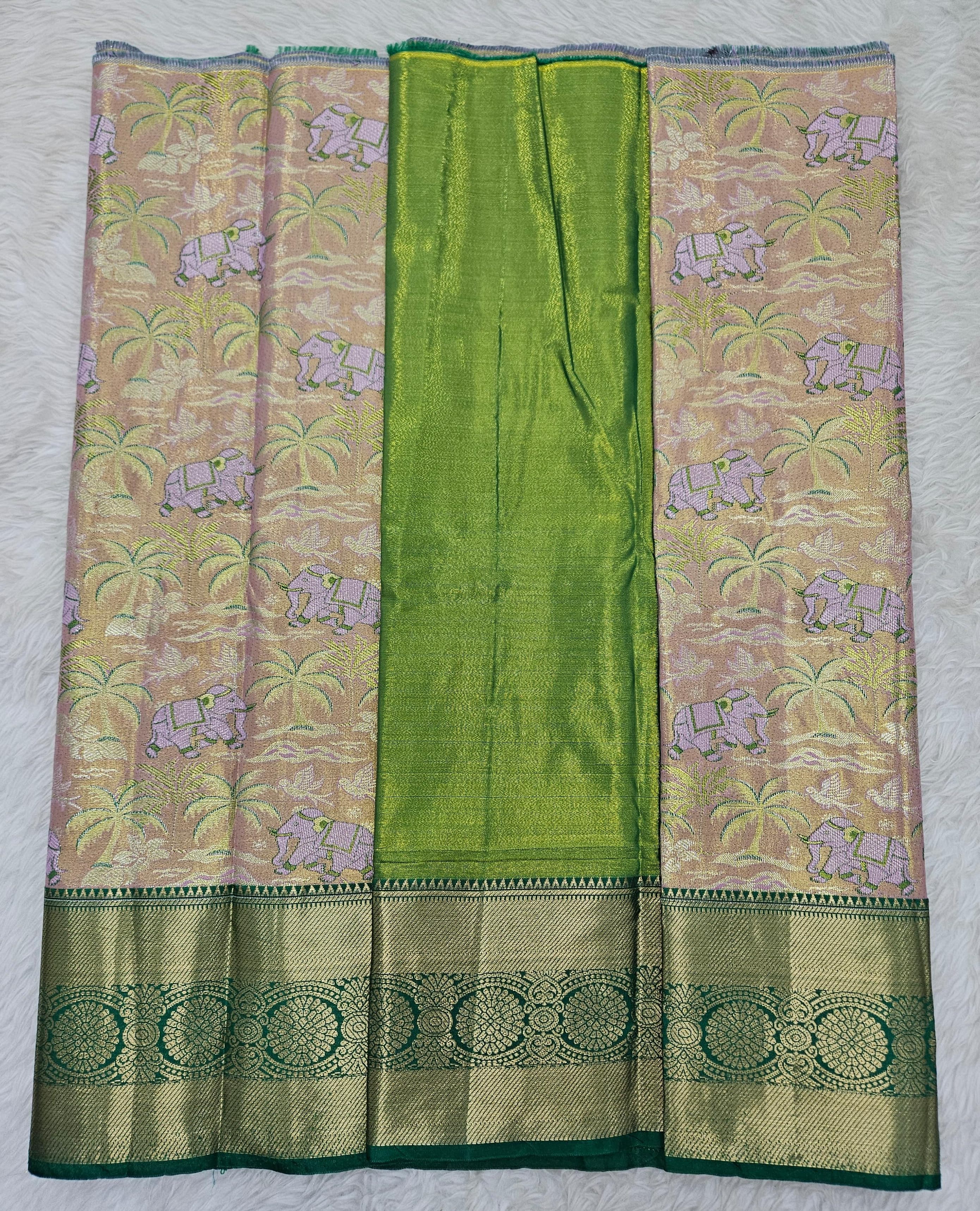 (2–5  Year) Lehenga – Unstitched (Blouse + Material)