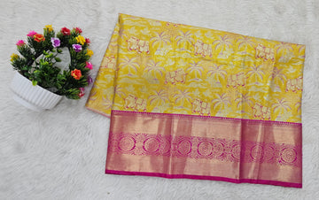 (2–5  Year) Lehenga – Unstitched (Blouse + Material)