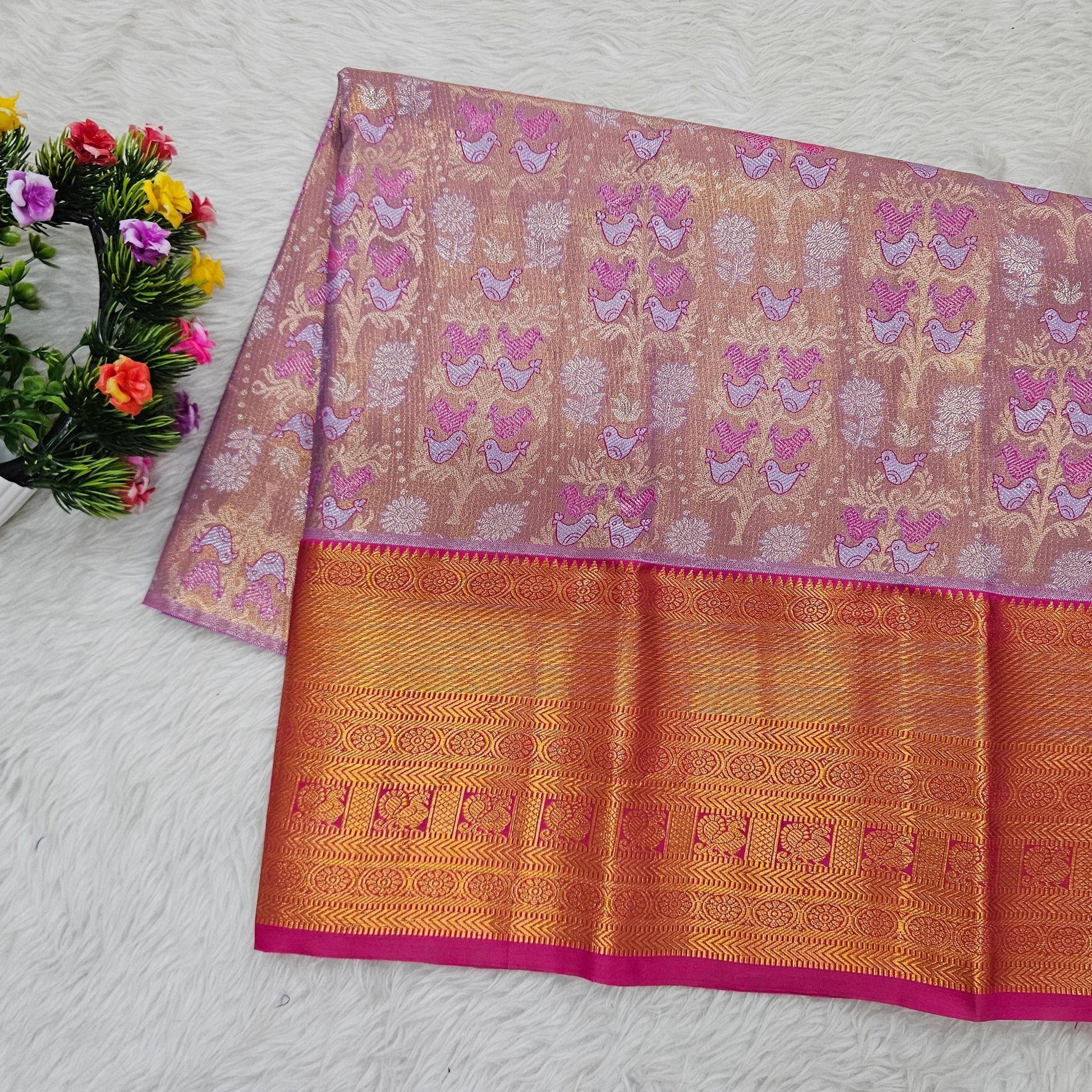 (2–5  Year) Lehenga – Unstitched (Blouse + Material)