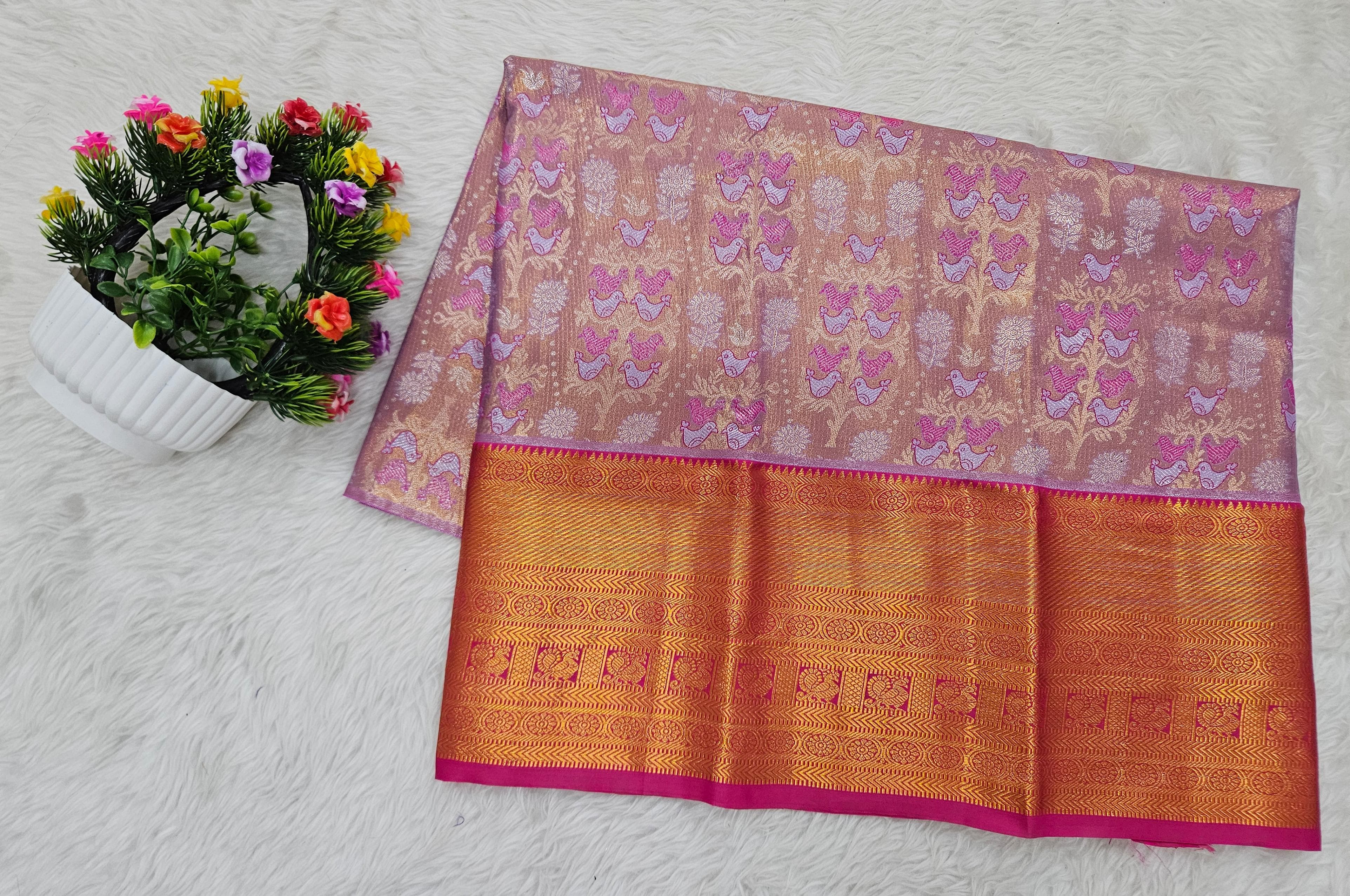 (2–5  Year) Lehenga – Unstitched (Blouse + Material)