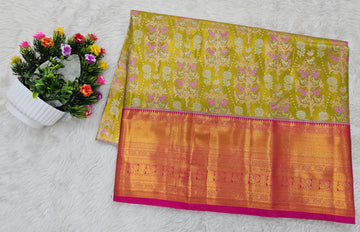 (2–5  Year) Lehenga – Unstitched (Blouse + Material)