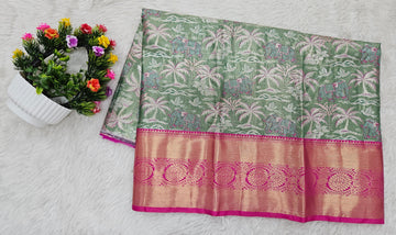 (2–5  Year) Lehenga – Unstitched (Blouse + Material)