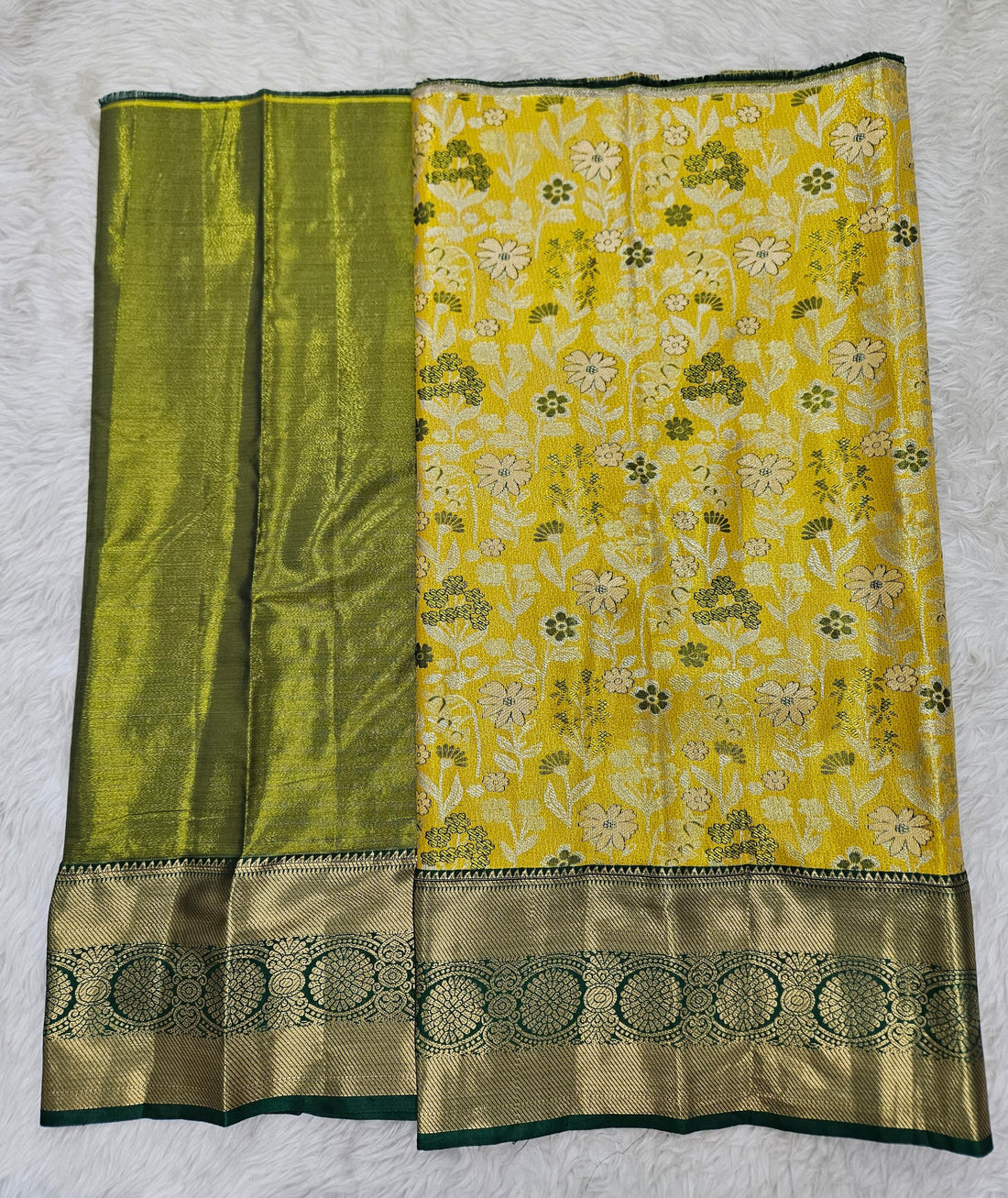 (2–5  Year) Lehenga – Unstitched (Blouse + Material)