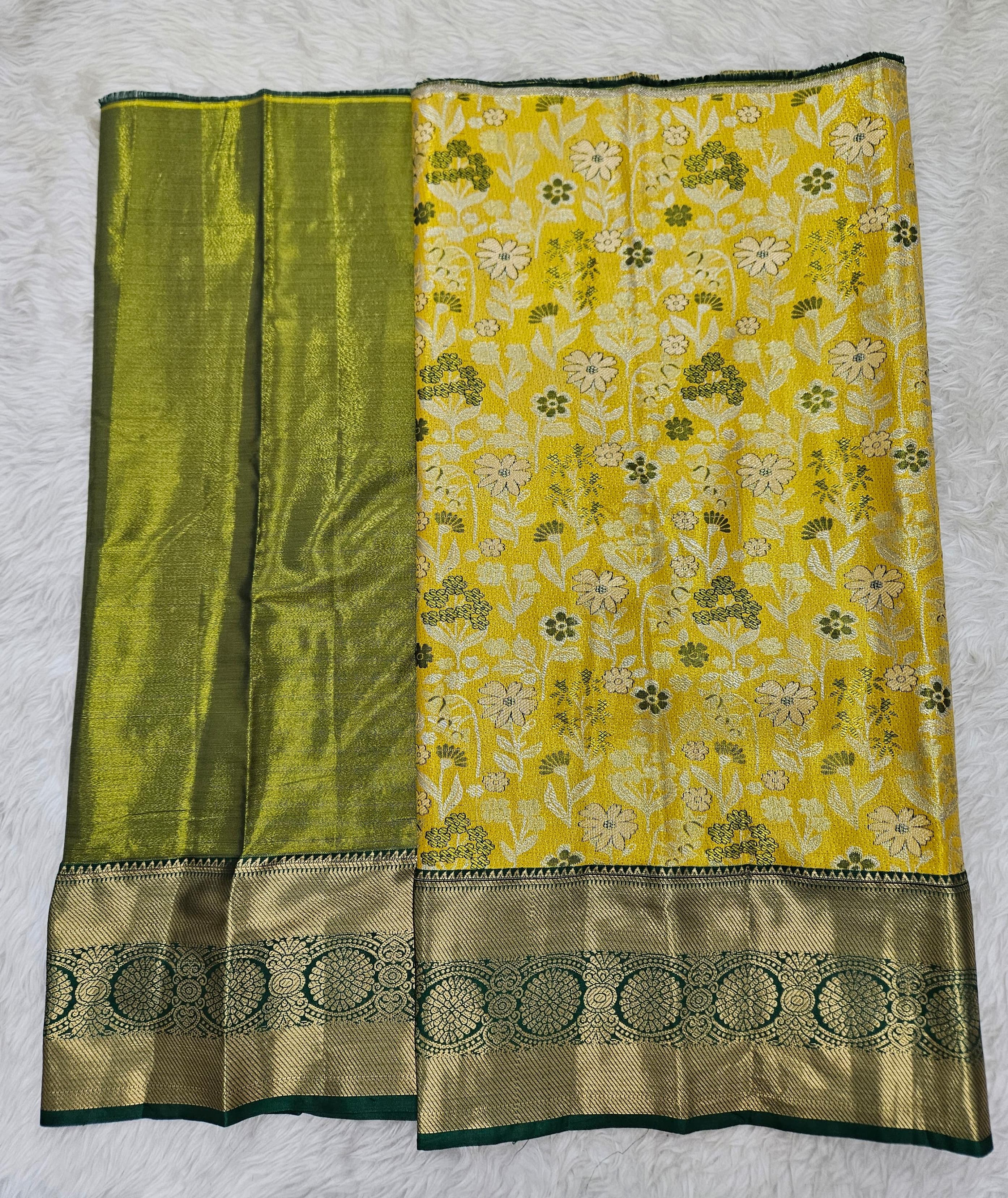 (2–5  Year) Lehenga – Unstitched (Blouse + Material)