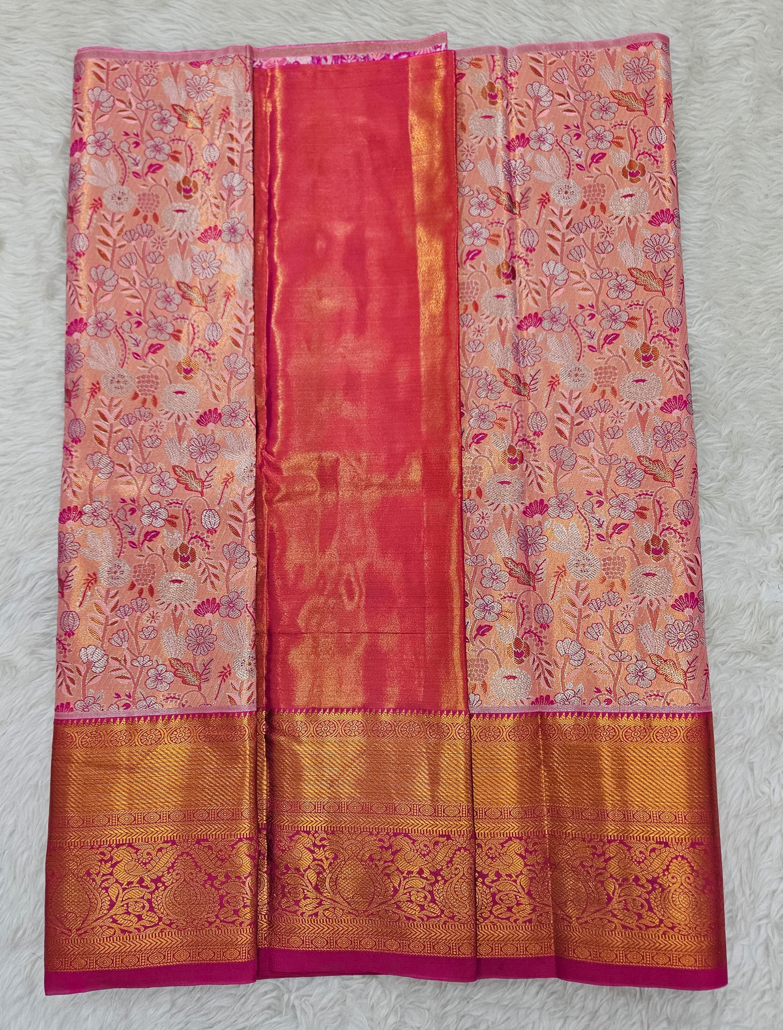 (2–5  Year) Lehenga – Unstitched (Blouse + Material)