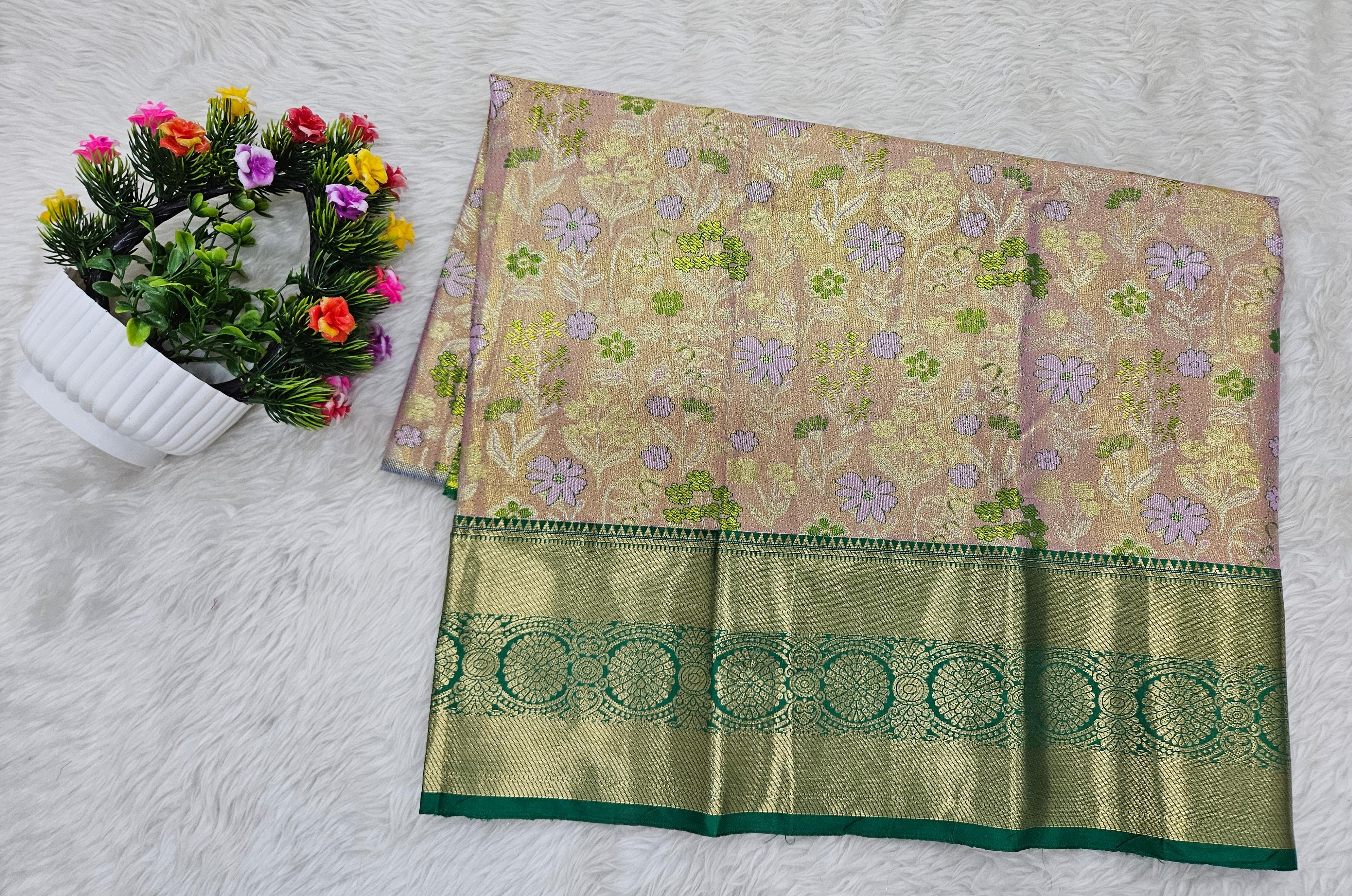 (2–5  Year) Lehenga – Unstitched (Blouse + Material)