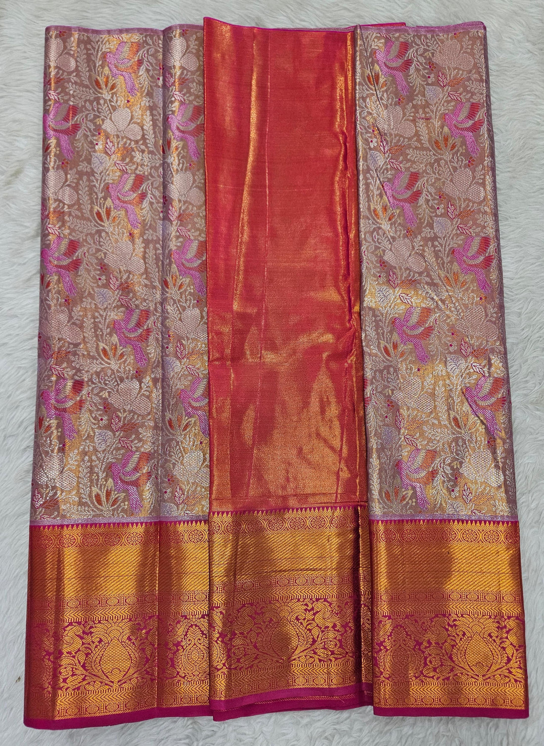 (2–5  Year) Lehenga – Unstitched (Blouse + Material)