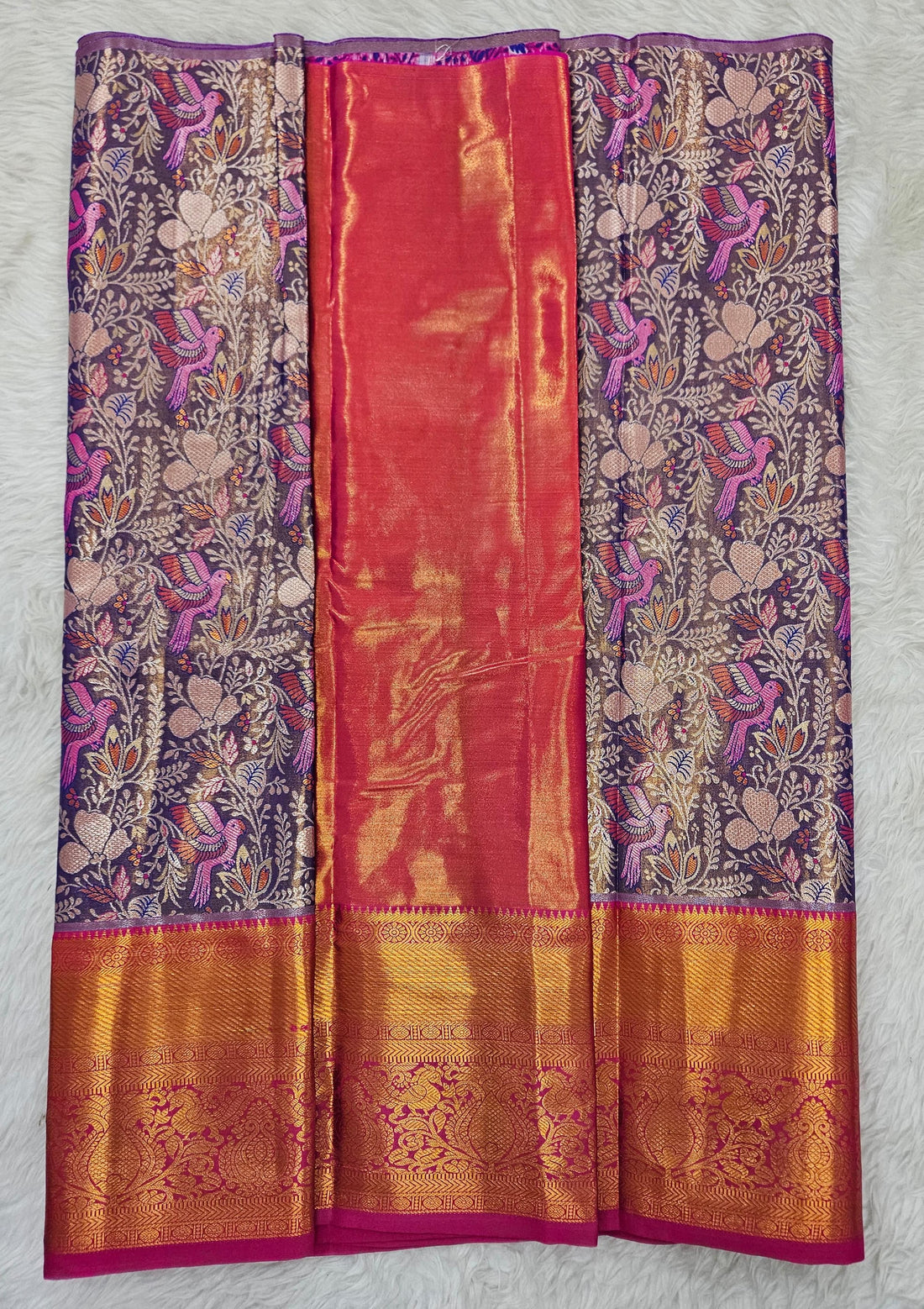 (2–5  Year) Lehenga – Unstitched (Blouse + Material)