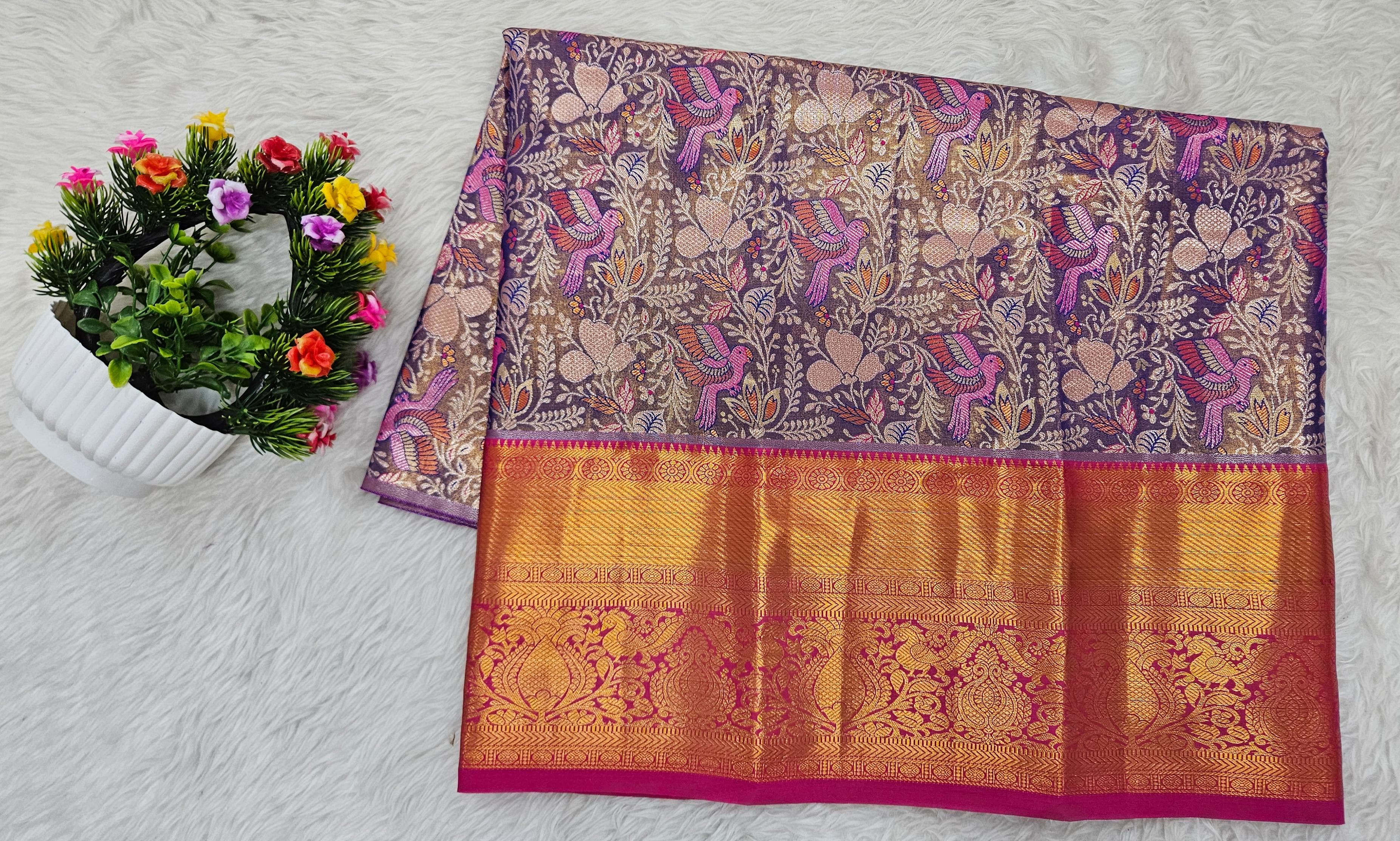 (2–5  Year) Lehenga – Unstitched (Blouse + Material)