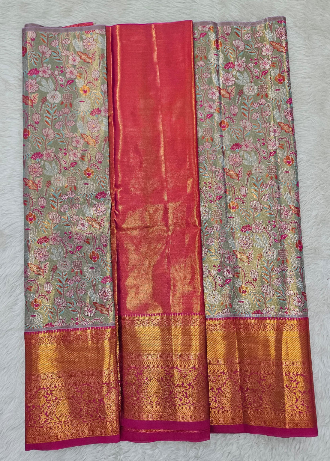 (2–5  Year) Lehenga – Unstitched (Blouse + Material)