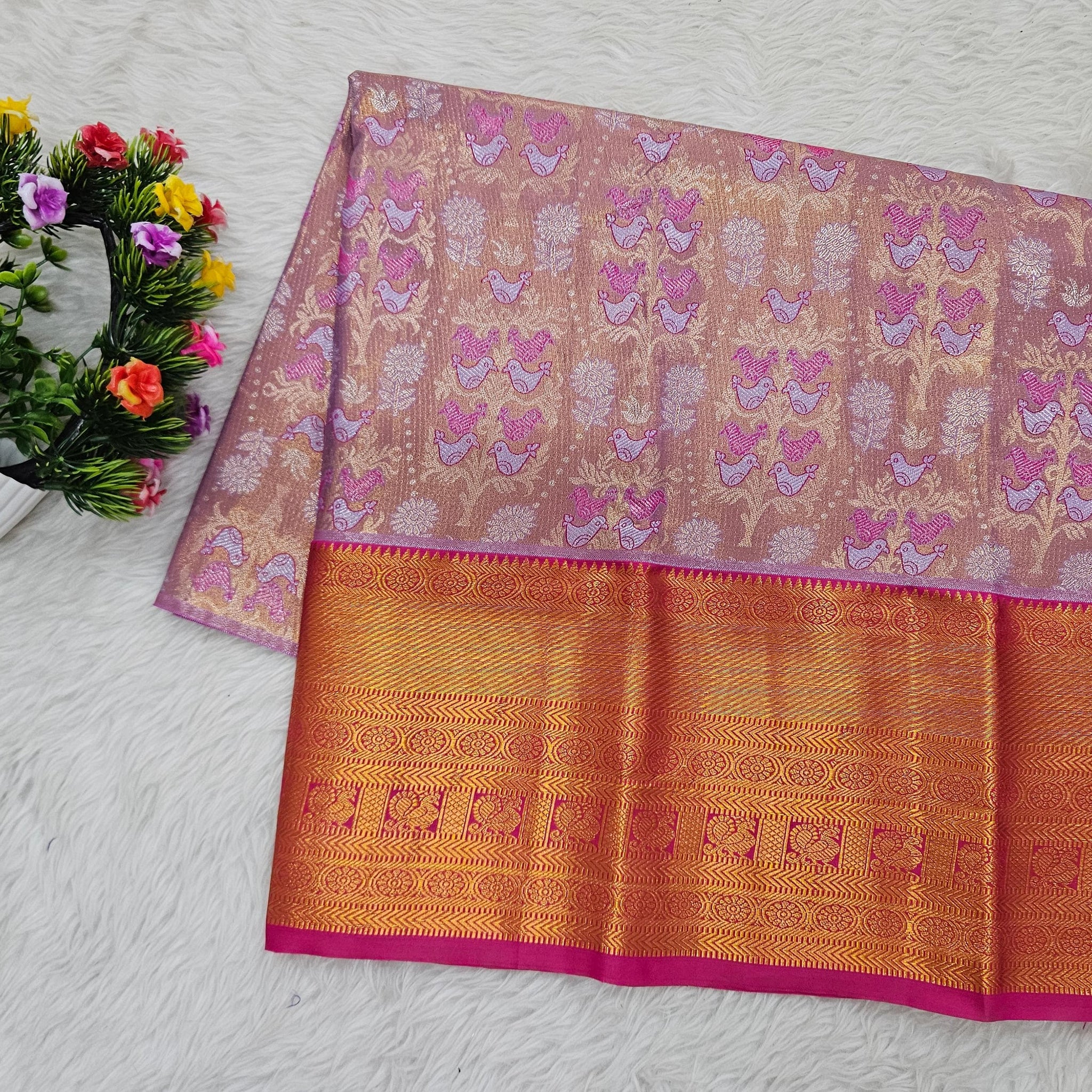 (2–5  Year) Lehenga – Unstitched (Blouse + Material)