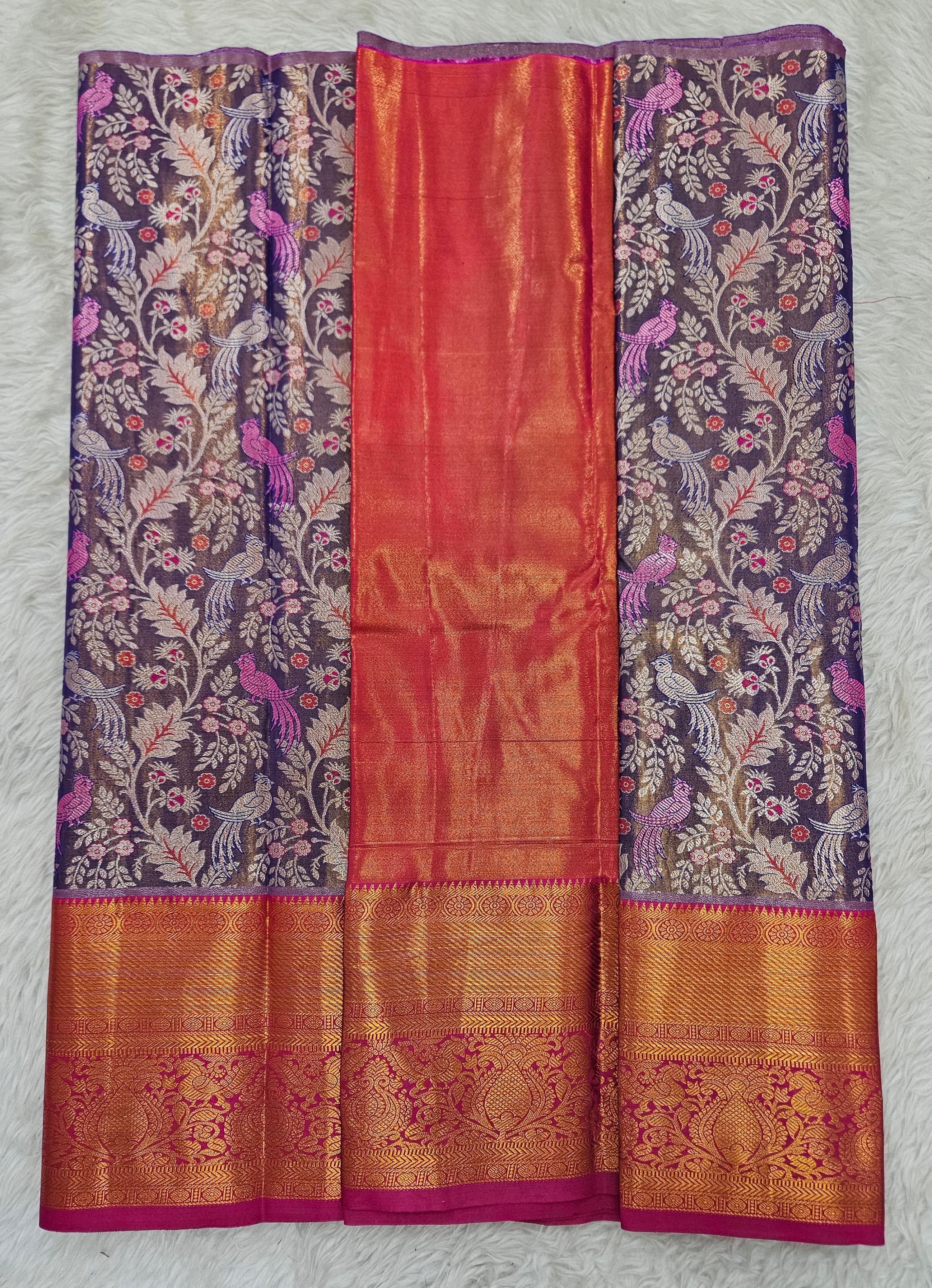 (2–5  Year) Lehenga – Unstitched (Blouse + Material)