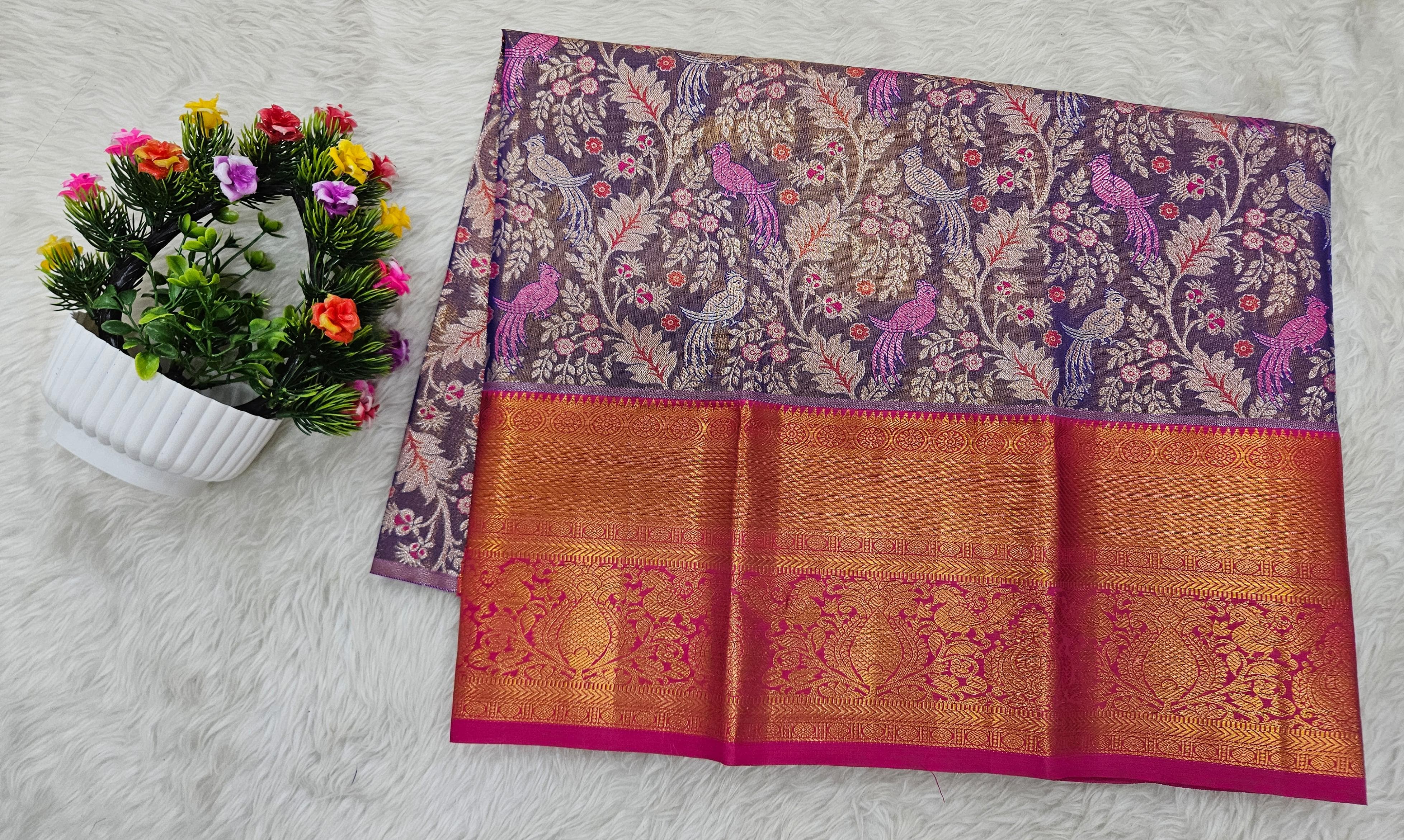 (2–5  Year) Lehenga – Unstitched (Blouse + Material)