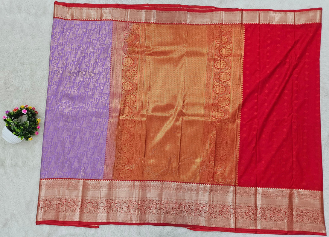 Semi kanchipattu saree