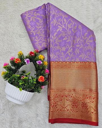 Semi kanchipattu saree