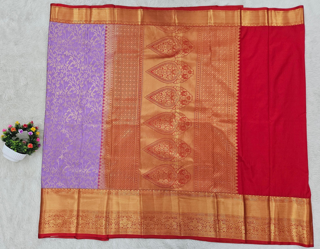 Semi kanchipattu saree