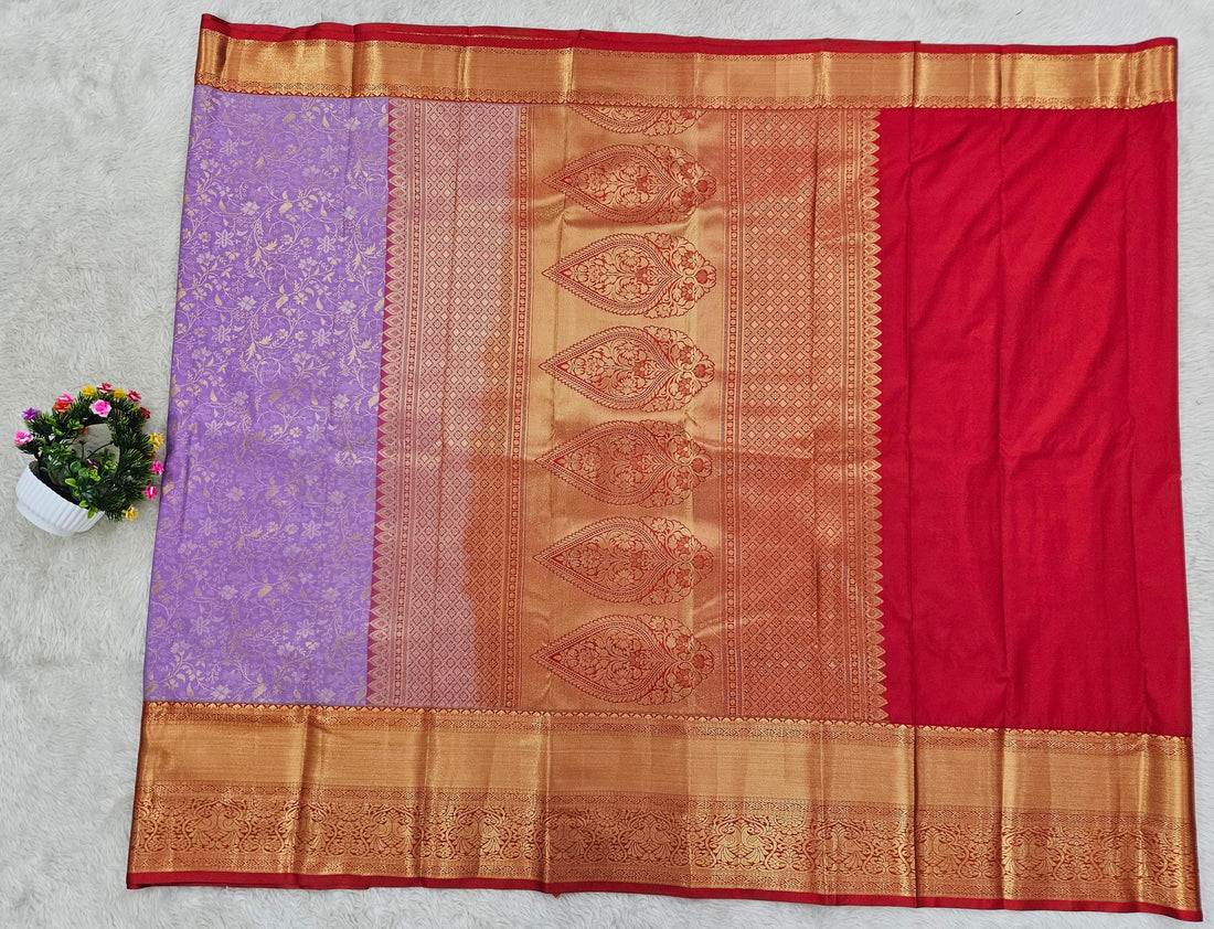 Semi kanchipattu saree