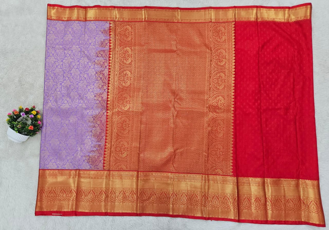 Semi kanchipattu saree