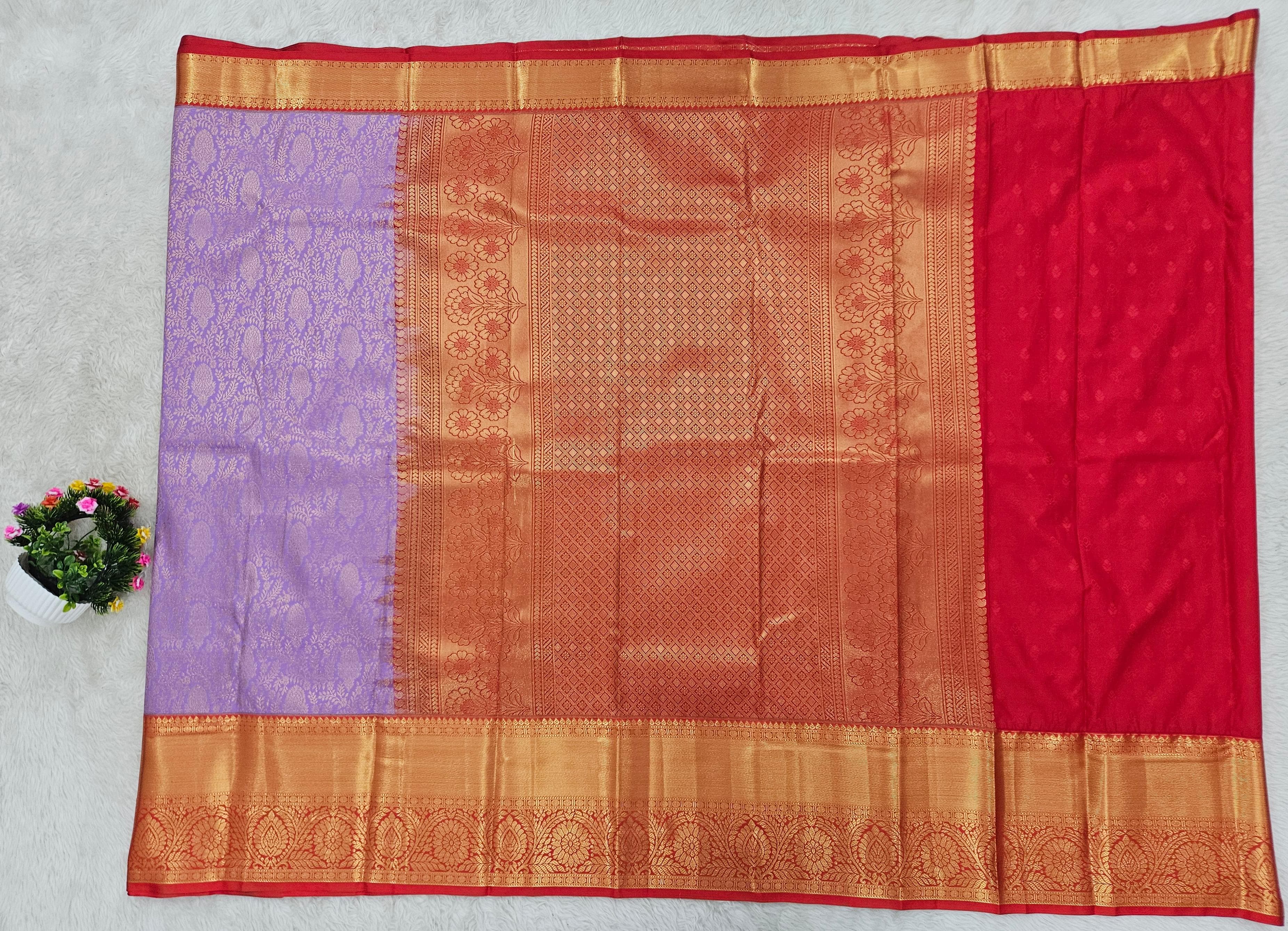 Semi kanchipattu saree