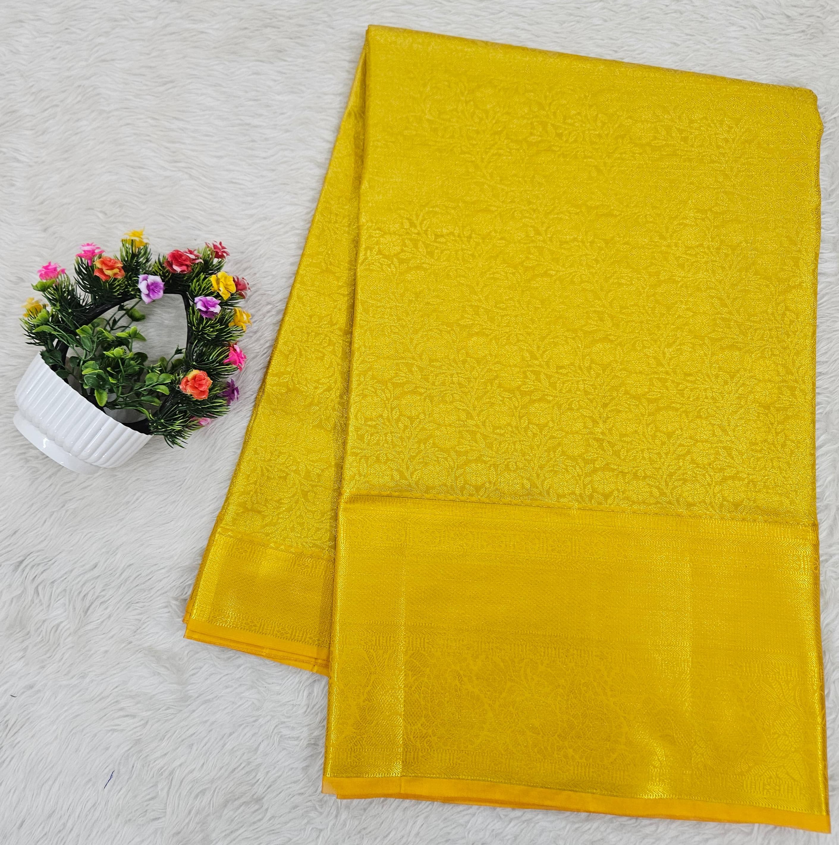 Semi kanchipattu saree