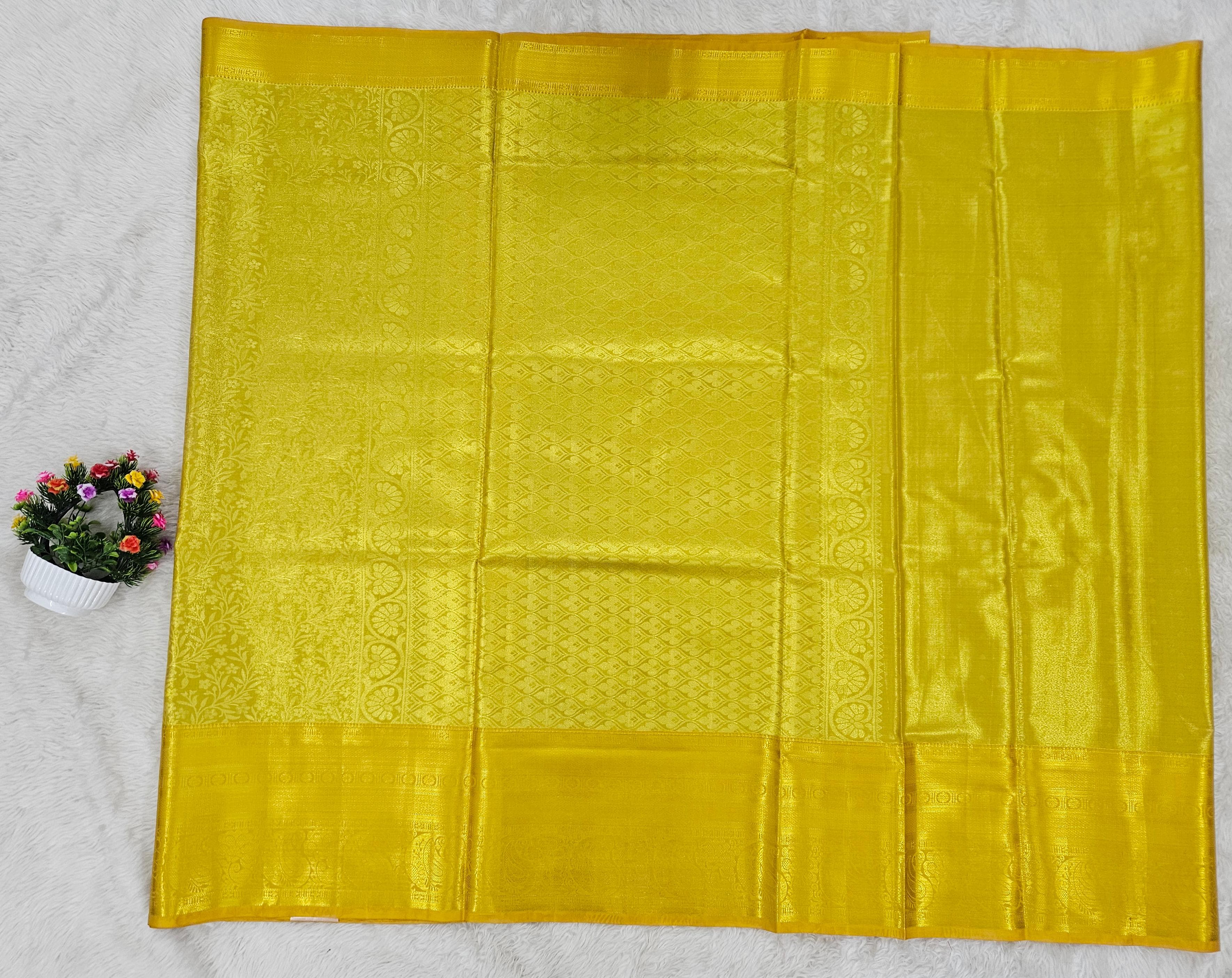 Semi kanchipattu saree