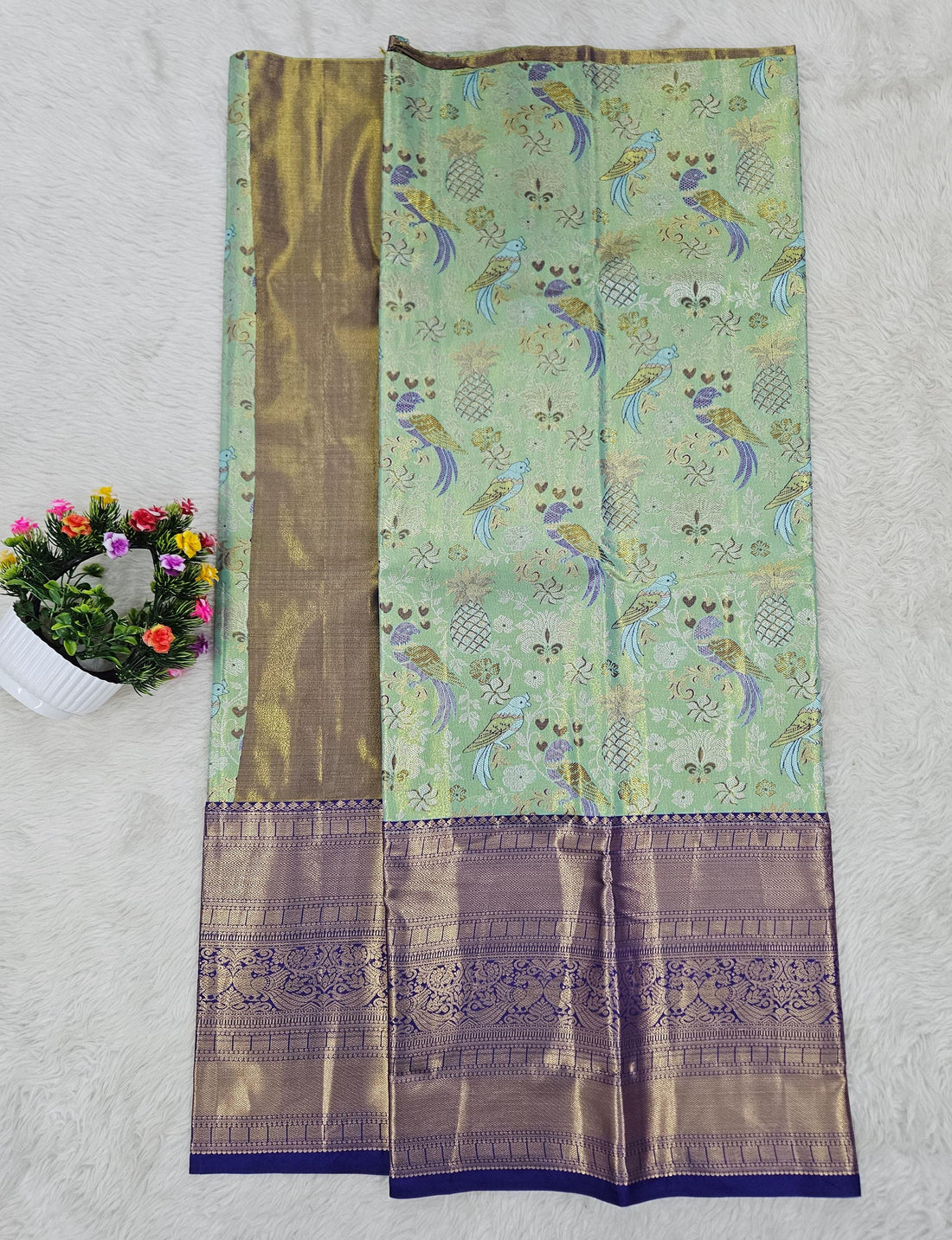 (5–10 Year) Lehenga – Unstitched (Blouse + Material)