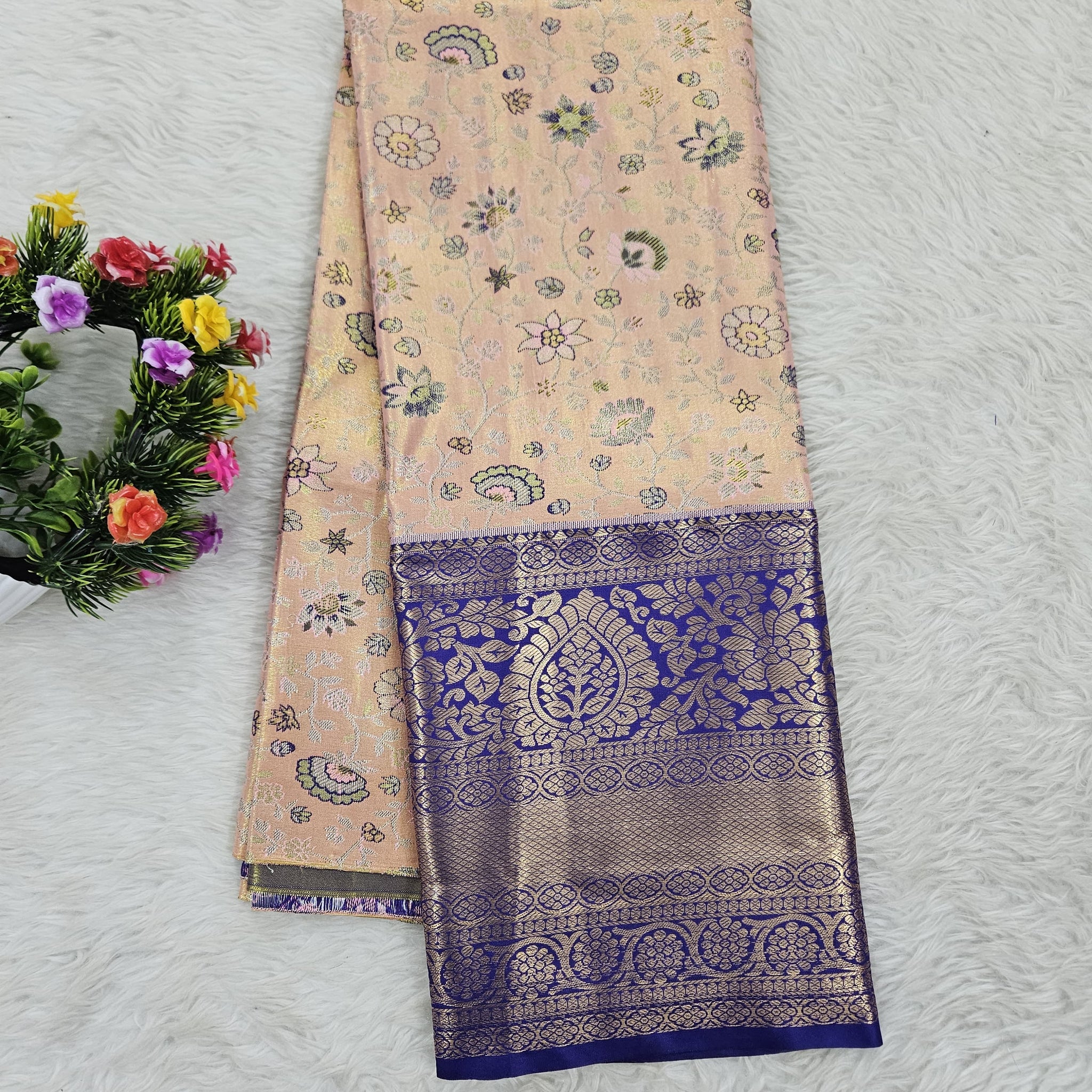 (5–10 Year) Lehenga – Unstitched (Blouse + Material)